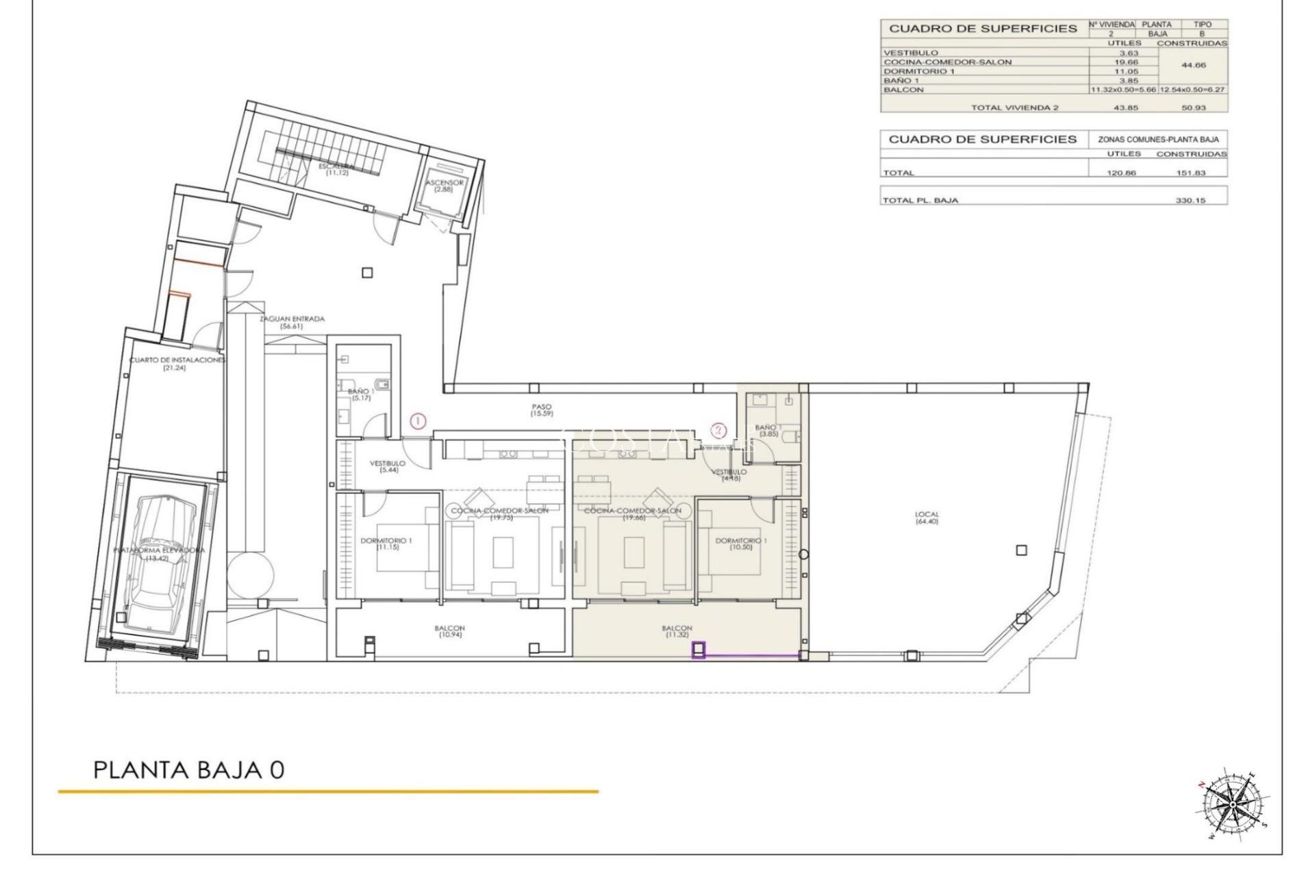 Nouvelle construction - Ground floor apartment -
Torrevieja - Playa del Cura