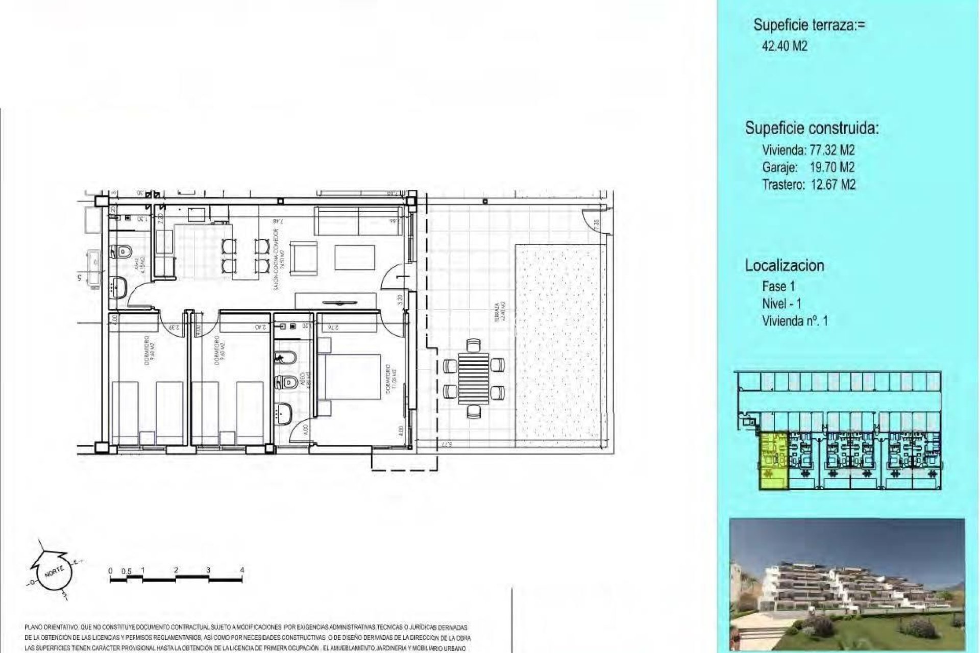 Nouvelle construction - Ground floor apartment -
Vera - Vera Playa