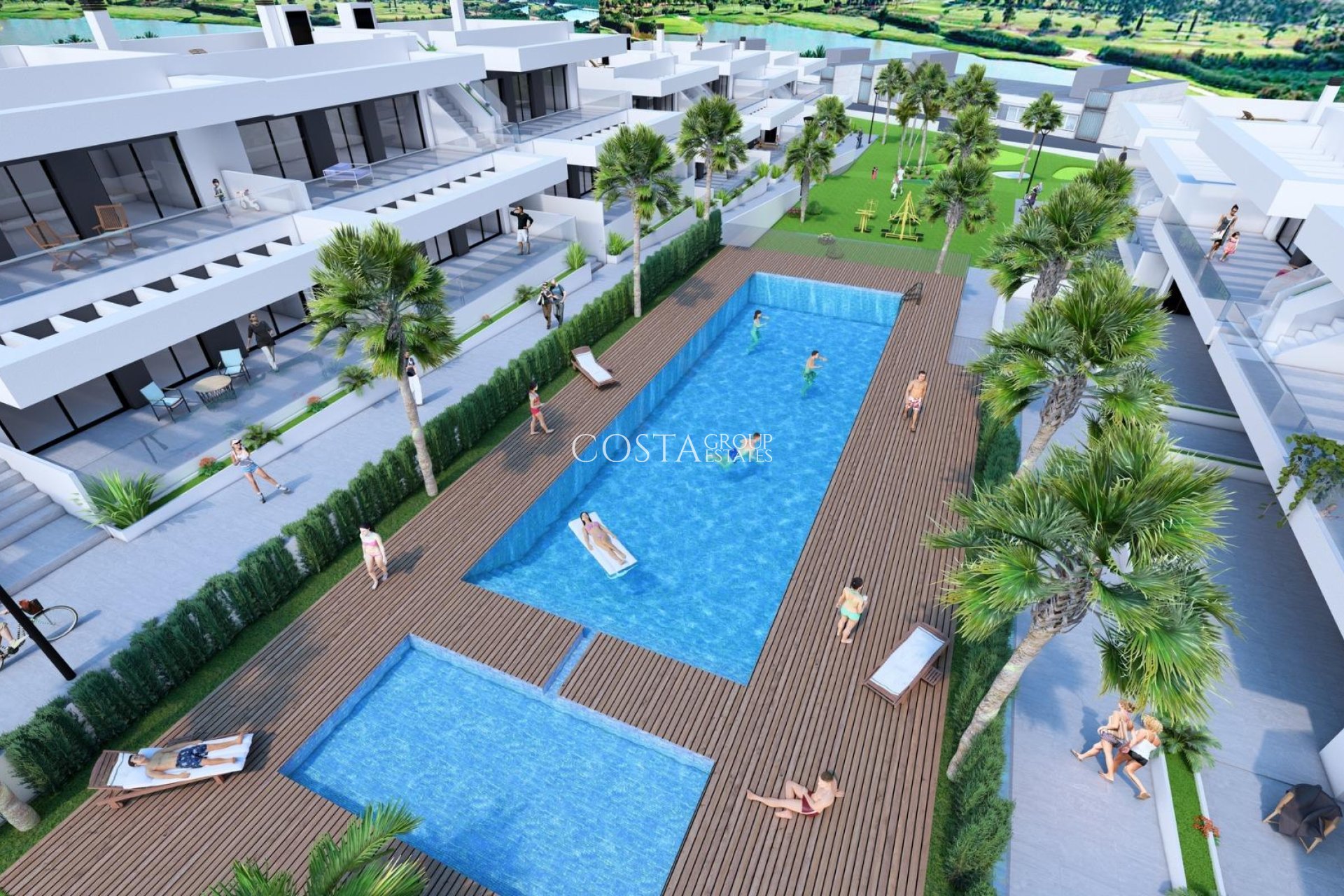 Nouvelle construction - Ground Floor Bungalow -
Algorfa - La Finca Golf