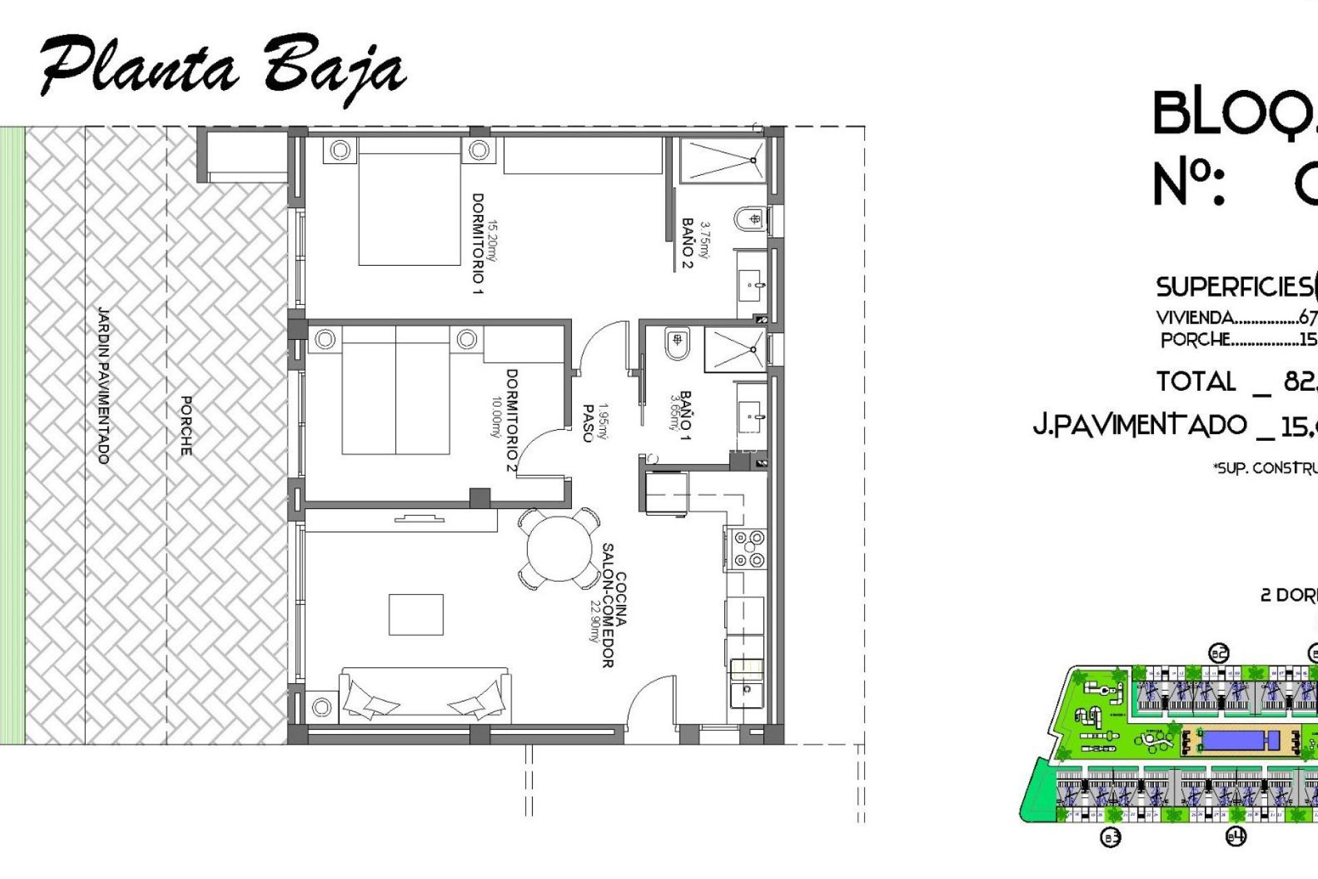 Nouvelle construction - Ground Floor Bungalow -
Algorfa - La Finca Golf