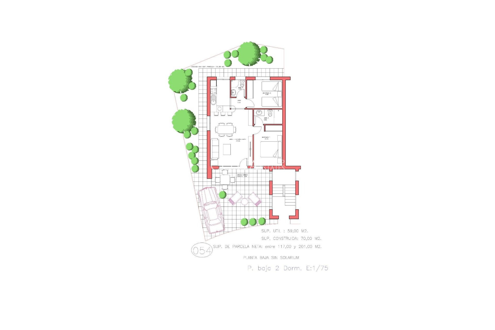 Nouvelle construction - Ground Floor Bungalow -
Fuente Álamo - La Pinilla