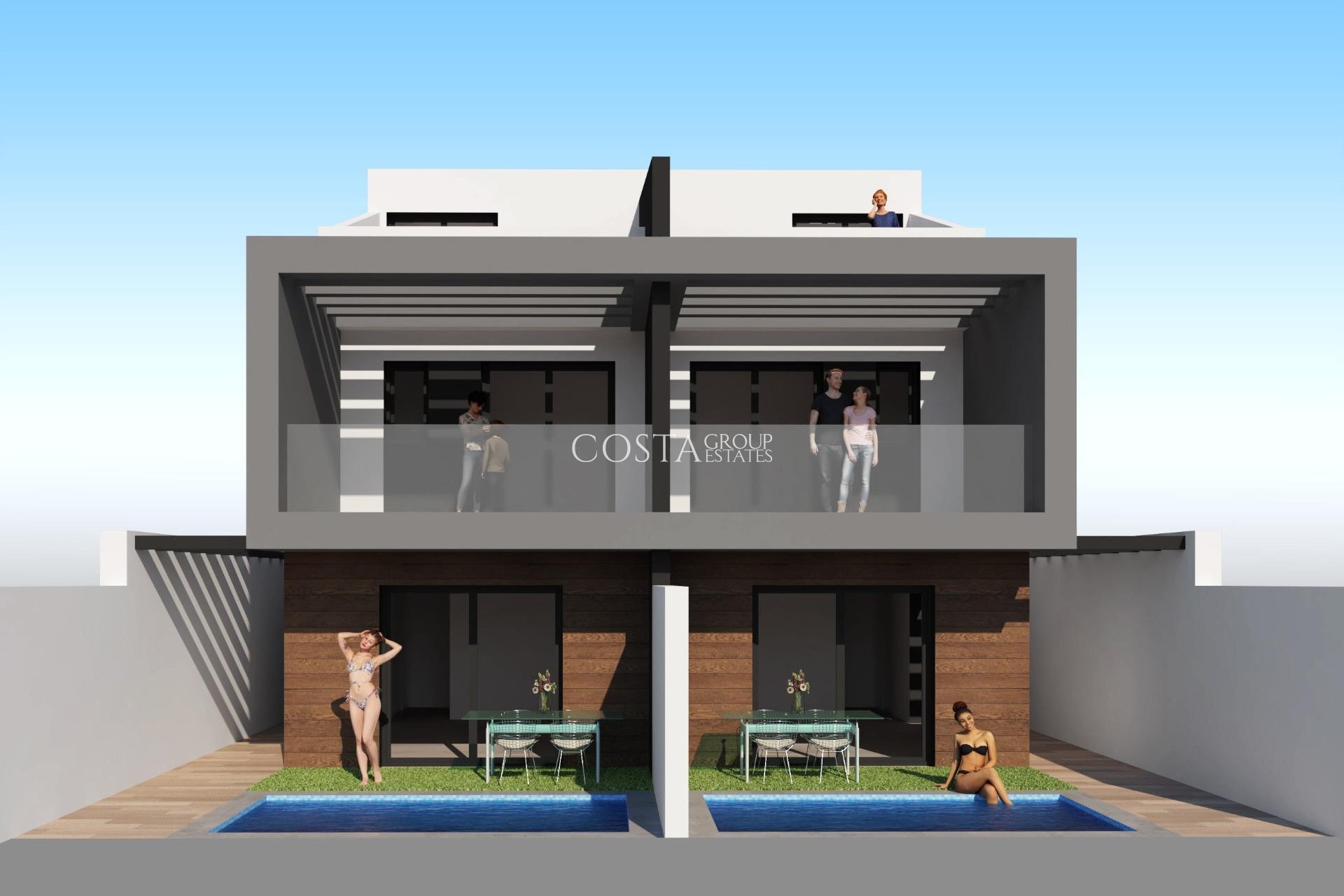 Nouvelle construction - Semidetached -
San Javier - Santiago De La Ribera