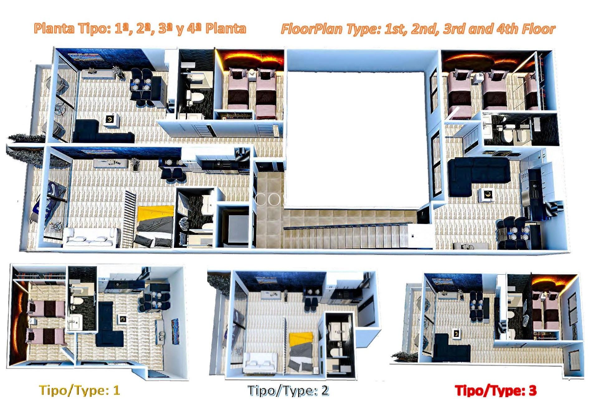 Nouvelle construction - studio -
Torrevieja - Centro