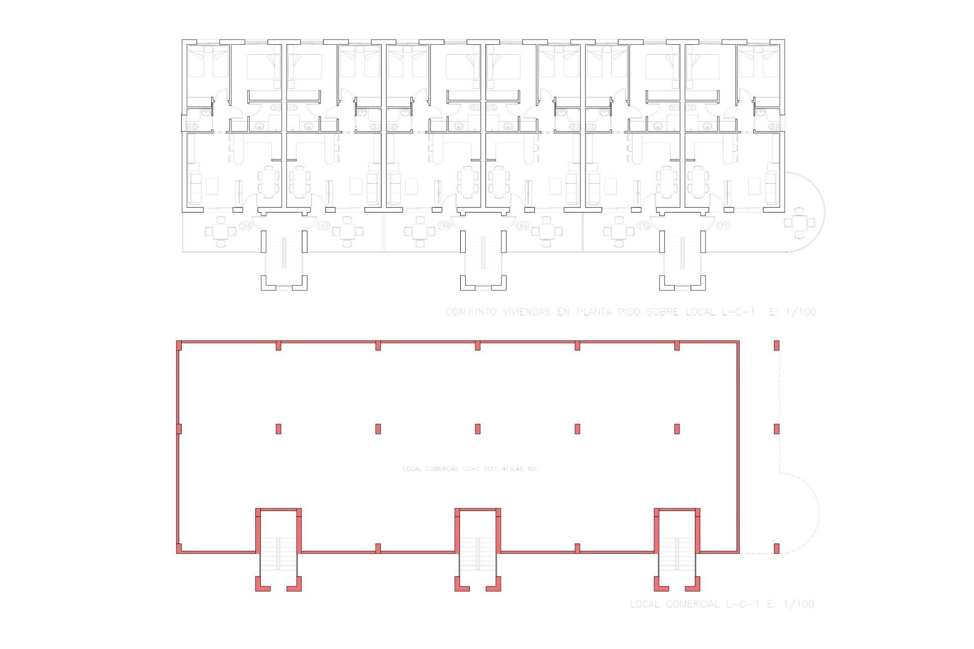 Nouvelle construction - Top Floor Bungalow -
Fuente Álamo - La Pinilla