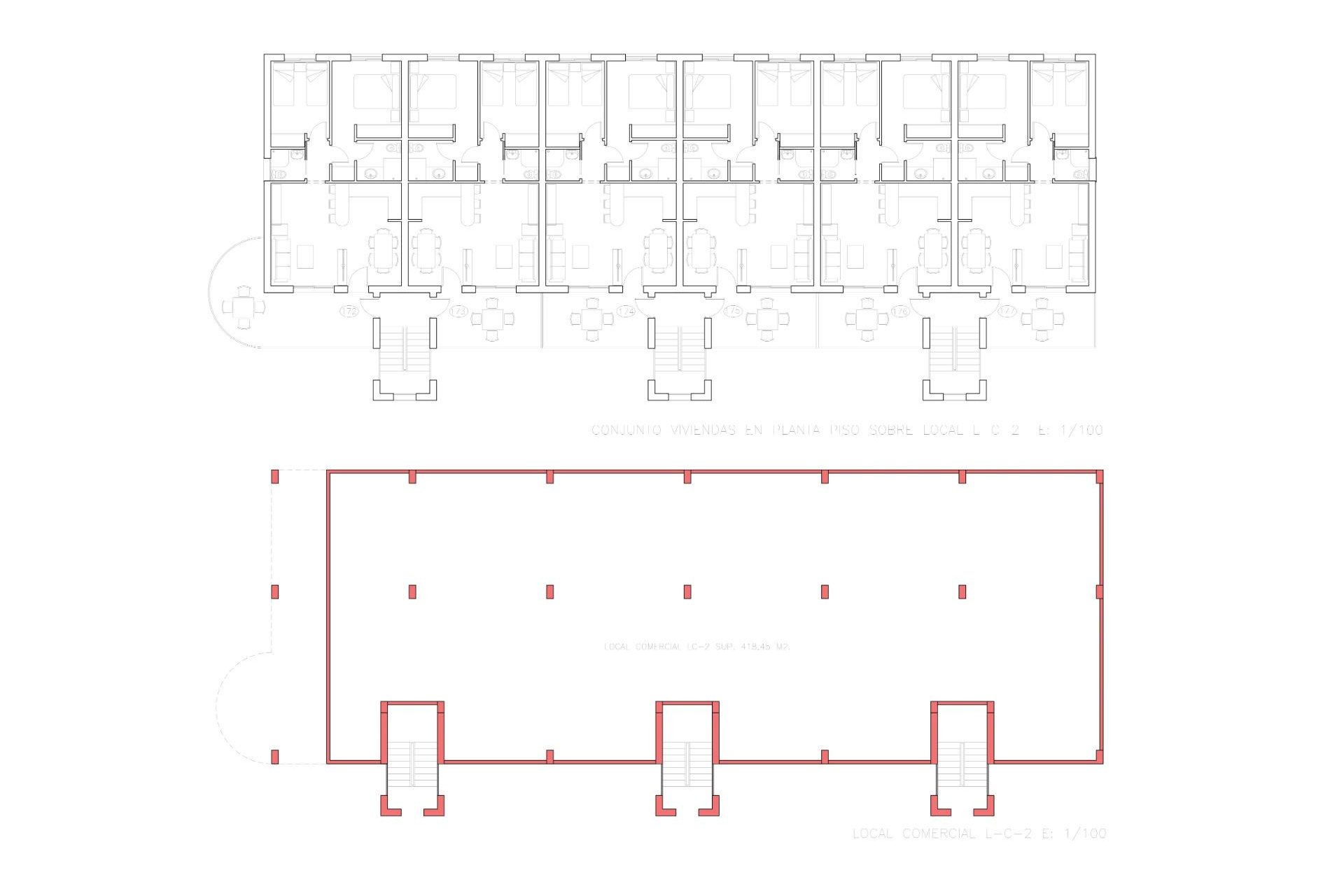 Nouvelle construction - Top Floor Bungalow -
Fuente Álamo - La Pinilla