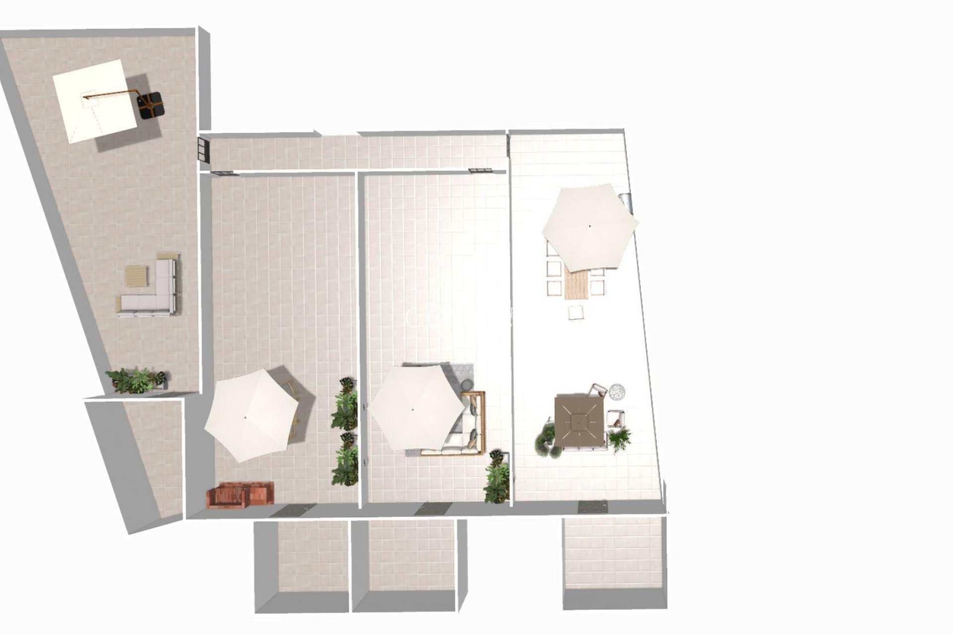 Nouvelle construction - Top Floor Bungalow -
Hondón de las Nieves - La Canalosa