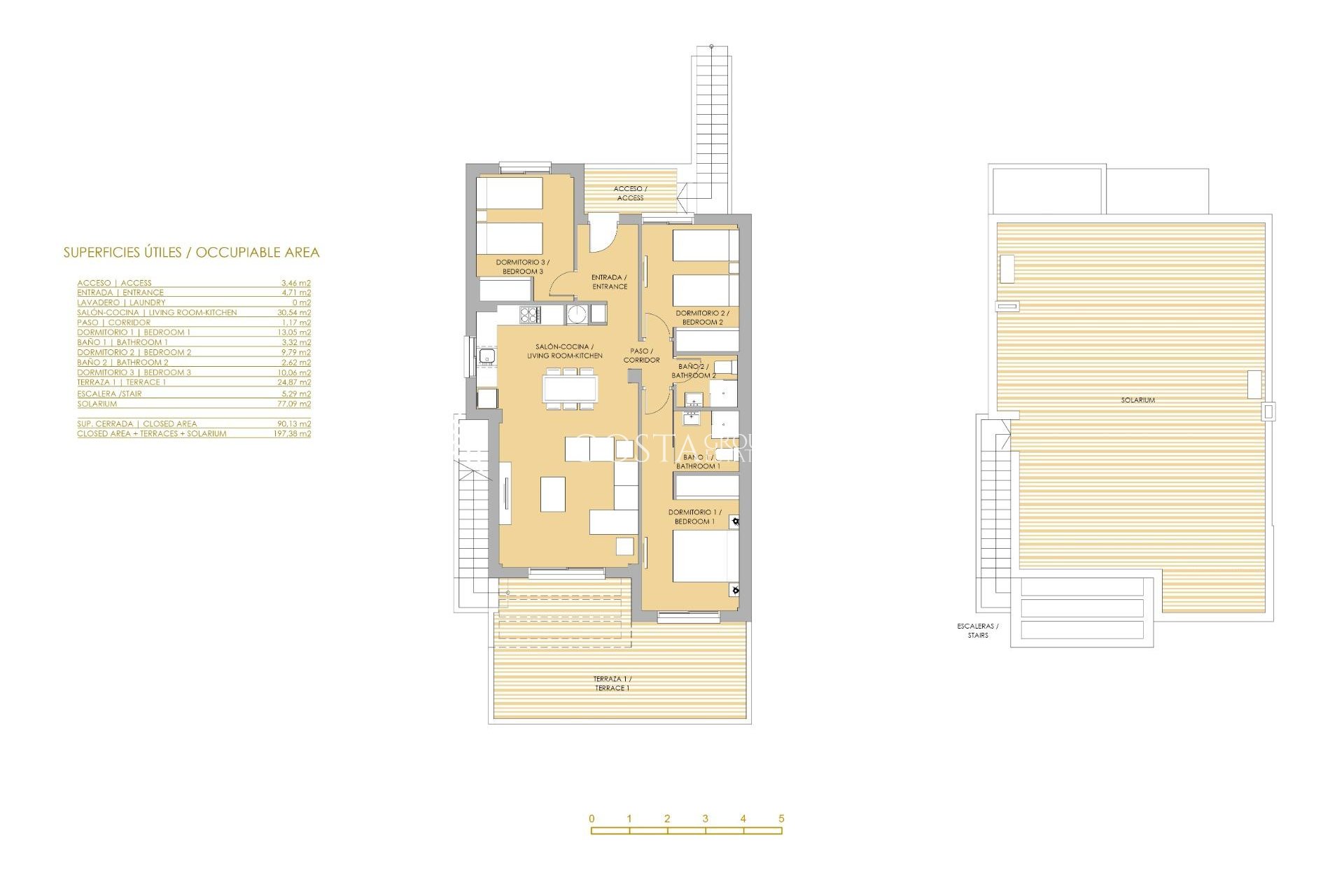 Nouvelle construction - Top Floor Bungalow -
Orihuela - Vistabella Golf