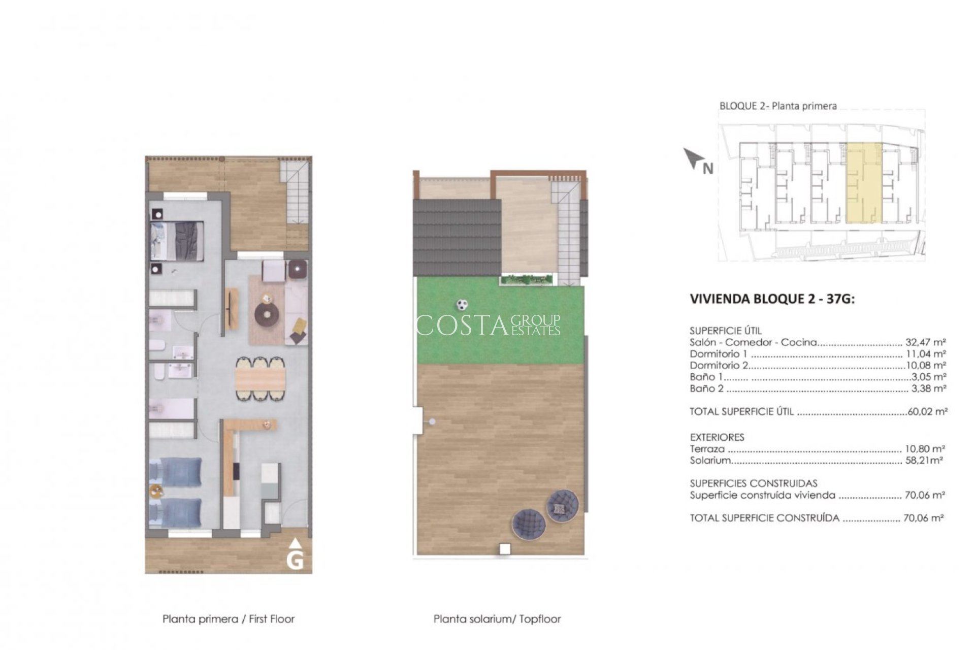 Nouvelle construction - Top Floor Bungalow -
Pilar de la Horadada - pueblo