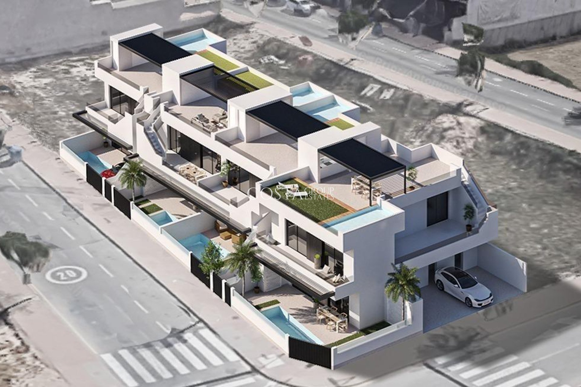 Nouvelle construction - Top Floor Bungalow -
San Pedro del Pinatar - Las Esperanzas