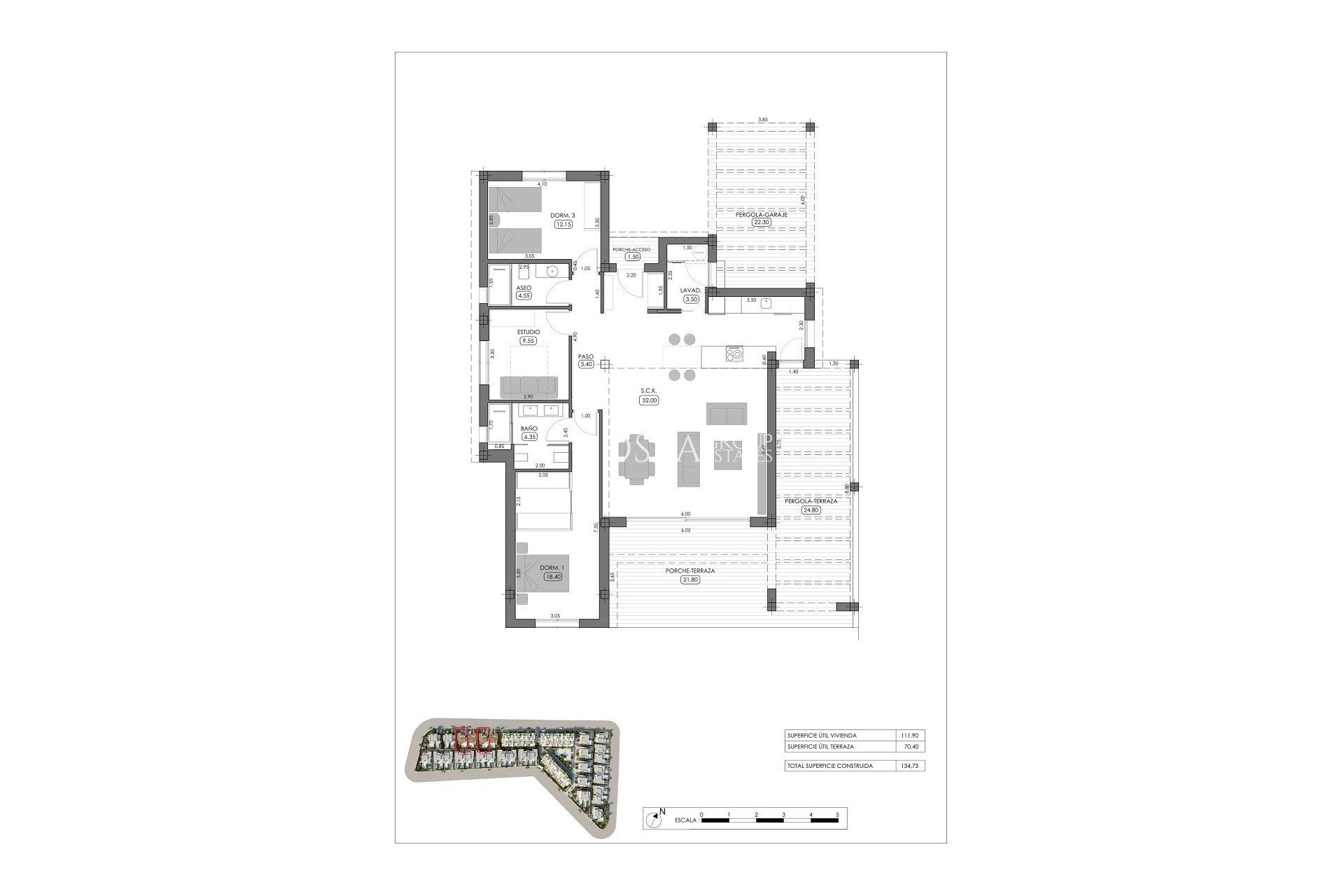 Nouvelle construction - Villa -
Algorfa - La Finca Golf