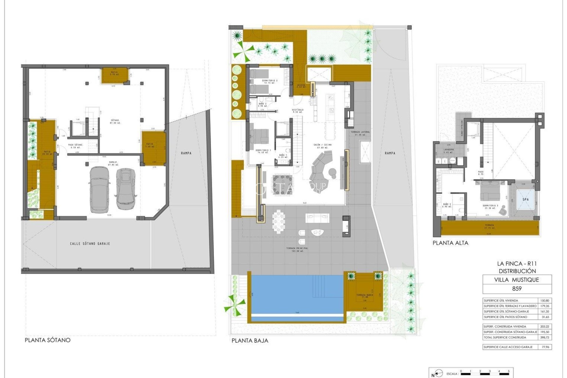 Nouvelle construction - Villa -
Algorfa - La Finca Golf