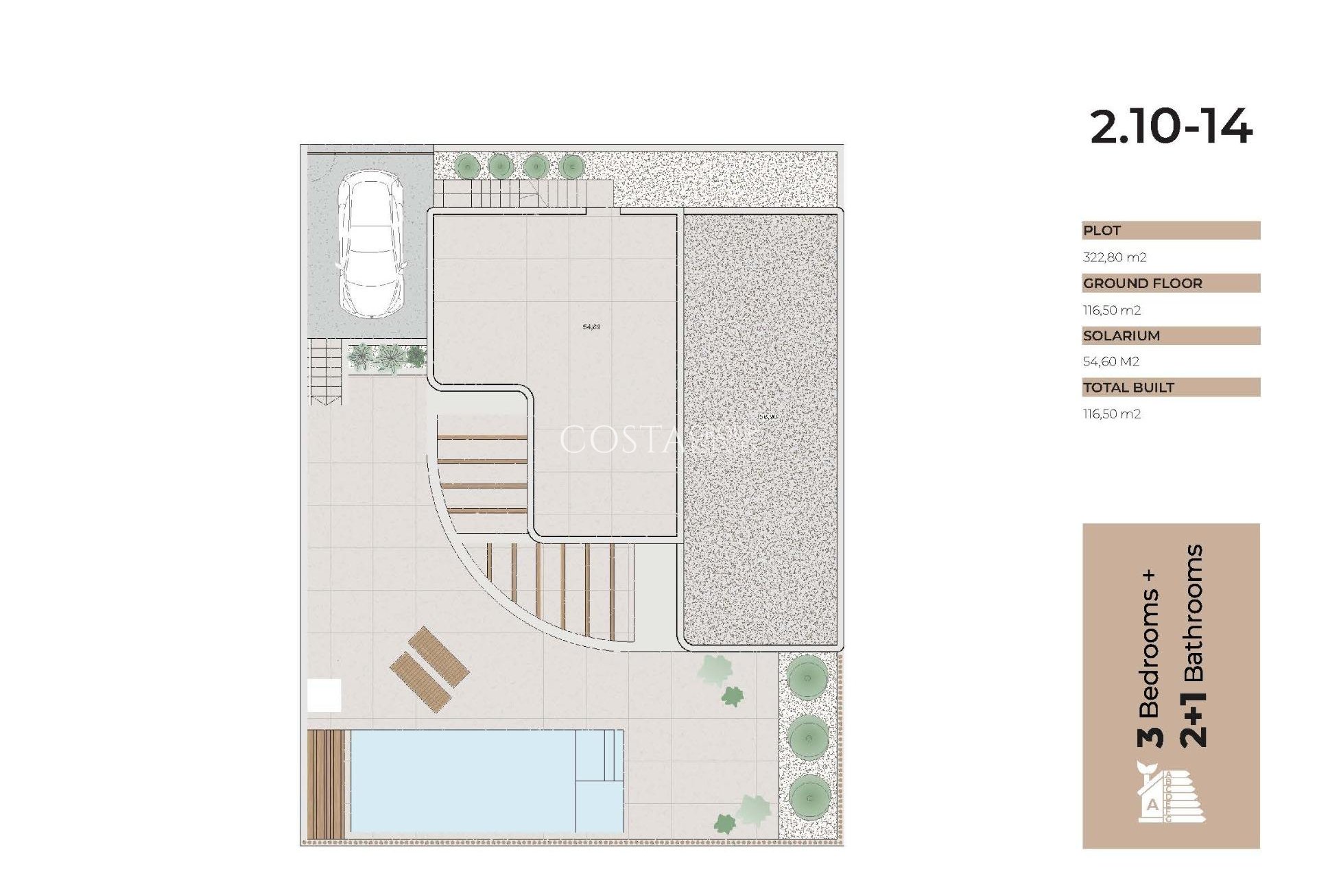 Nouvelle construction - Villa -
Algorfa - La Finca Golf