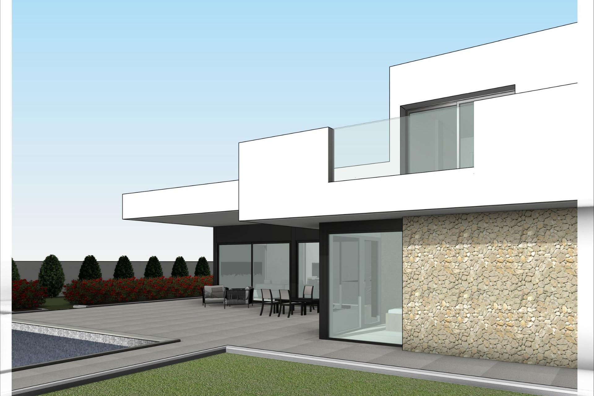 Nouvelle construction - Villa -
Aspe - Poligono 19