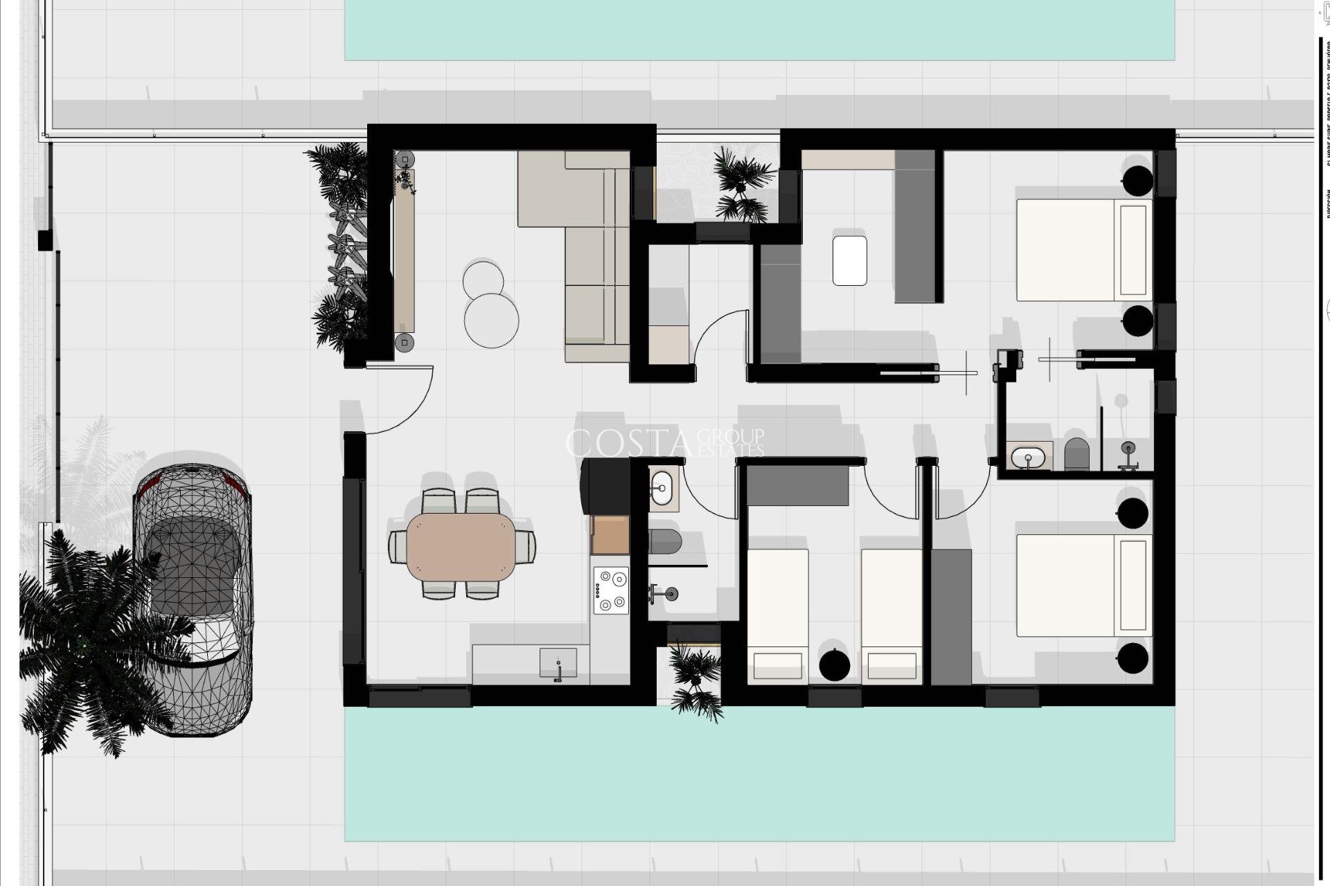 Nouvelle construction - Villa -
Benijofar - Urb. Monteazul