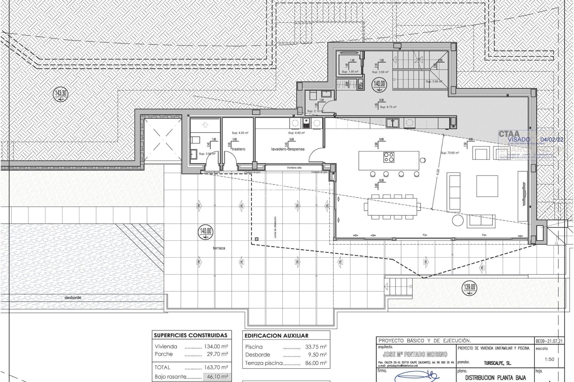 Nouvelle construction - Villa -
Benissa