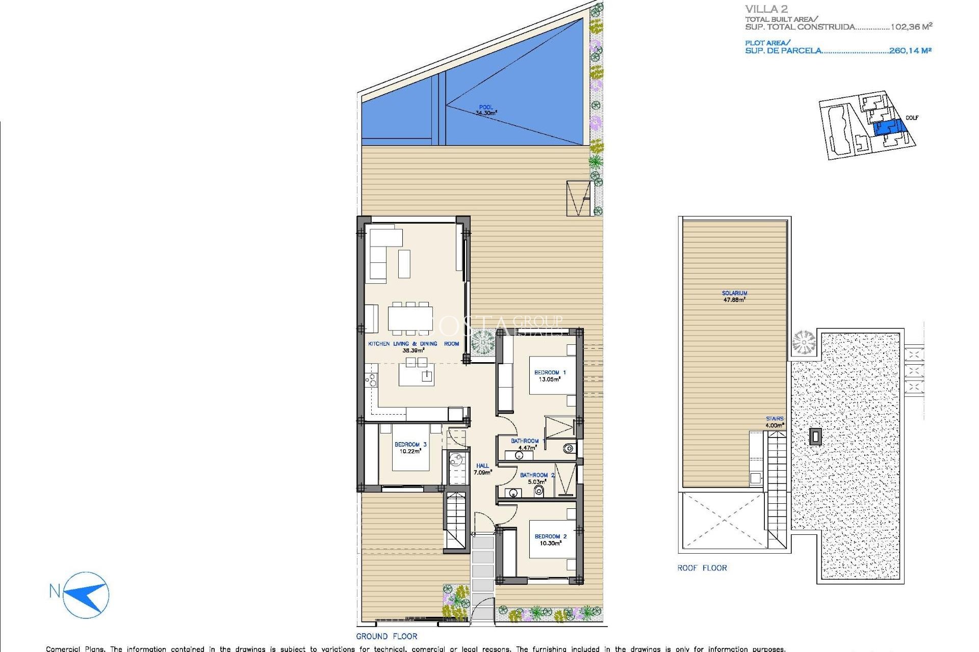 Nouvelle construction - Villa -
Los Alcazares - Serena Golf