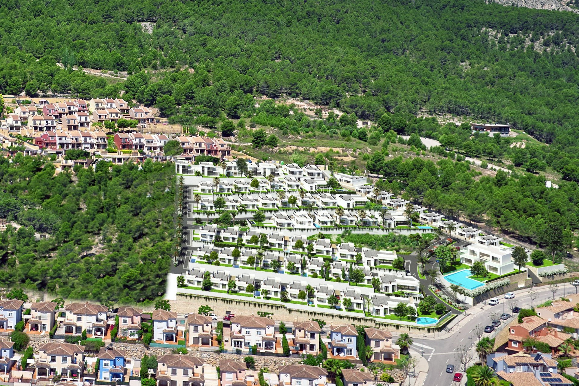 Nouvelle construction - Villa -
Polop