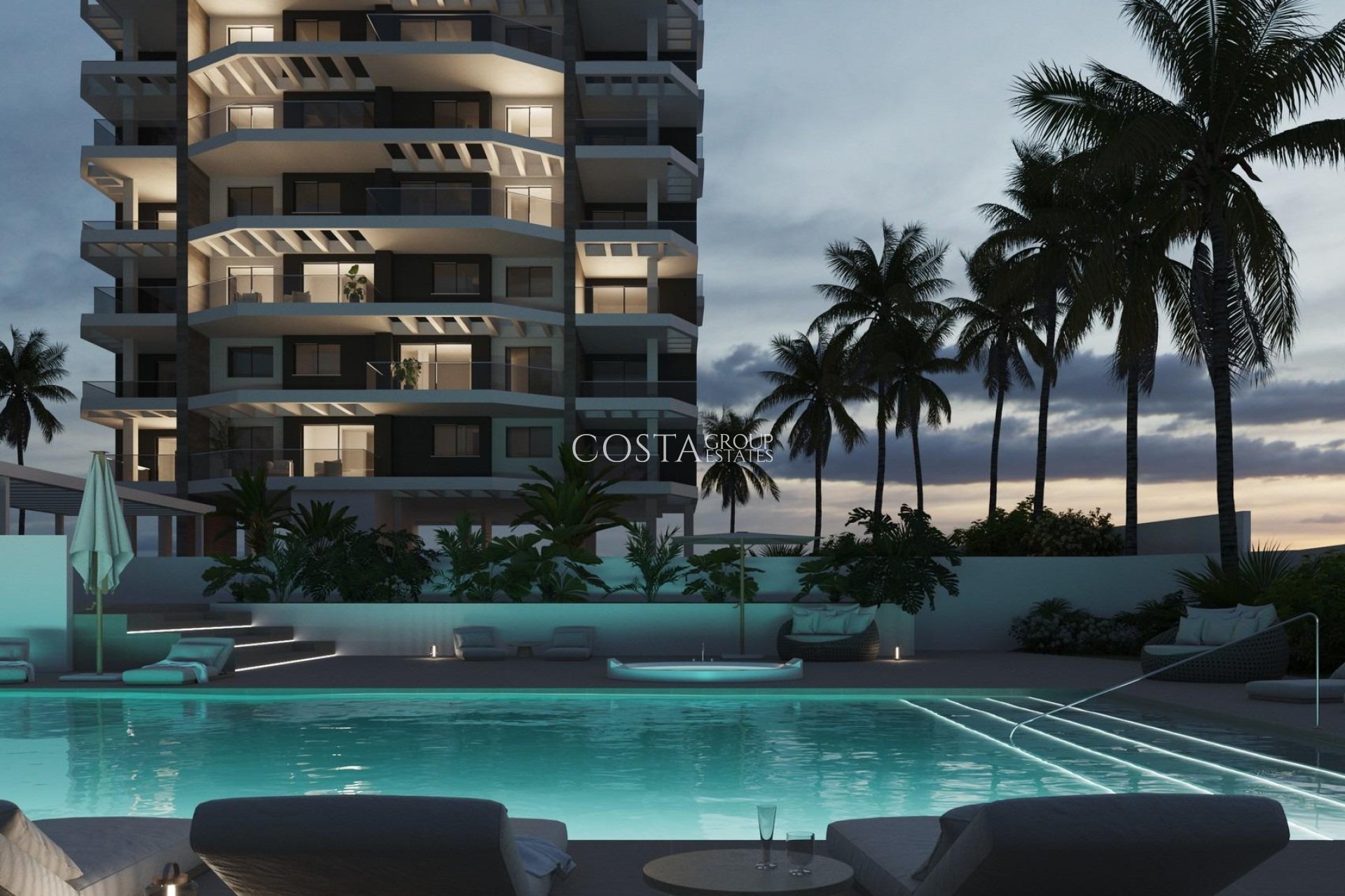 Nowy budynek - Apartament -
Calpe - Playa Arenal