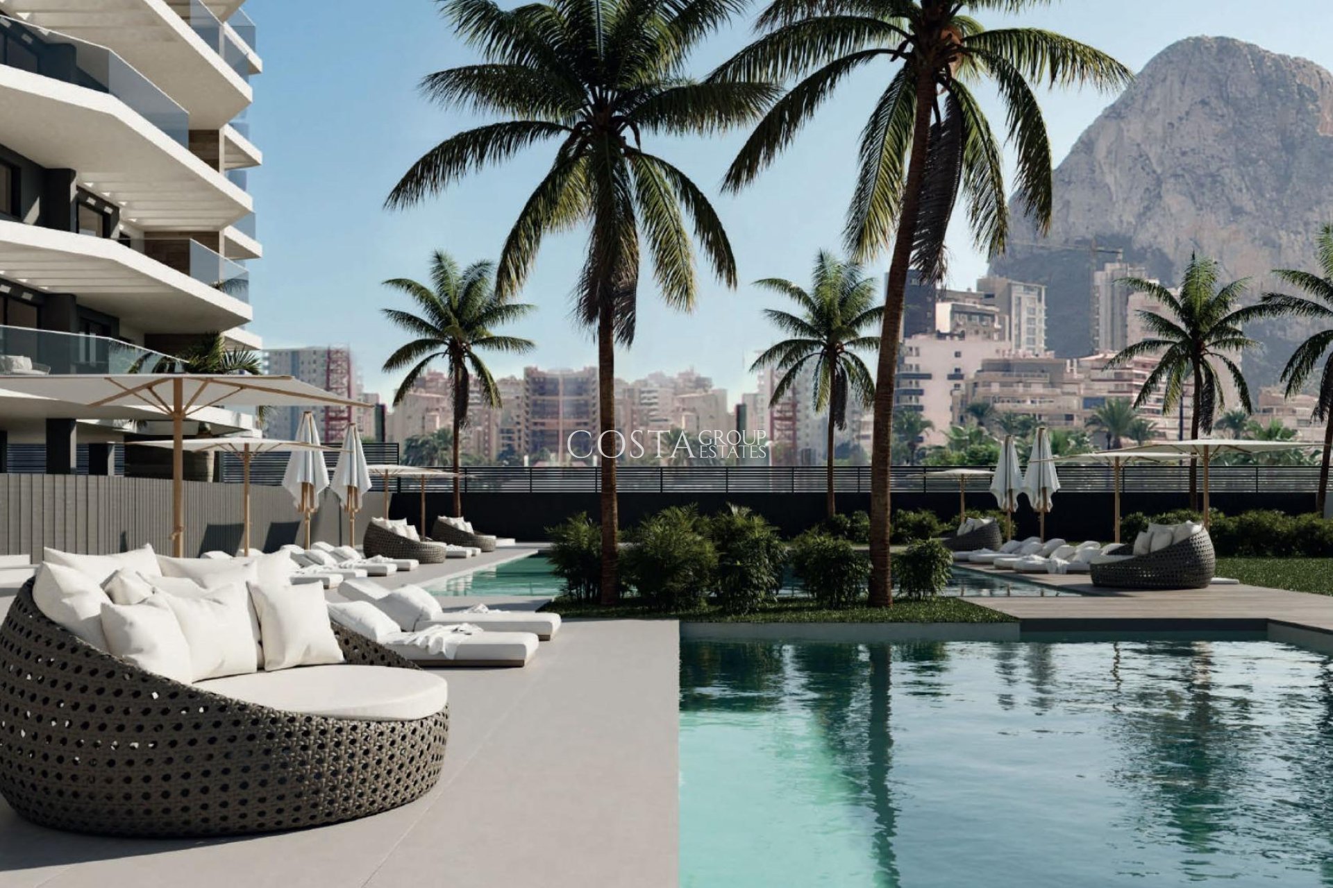 Nowy budynek - Apartament -
Calpe - Playa Cantal Roig