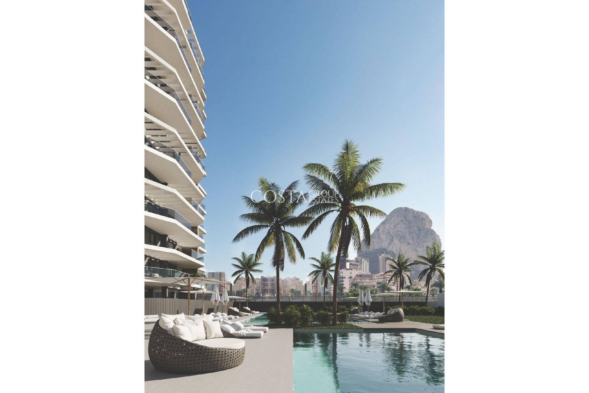 Nowy budynek - Apartament -
Calpe - Playa Cantal Roig