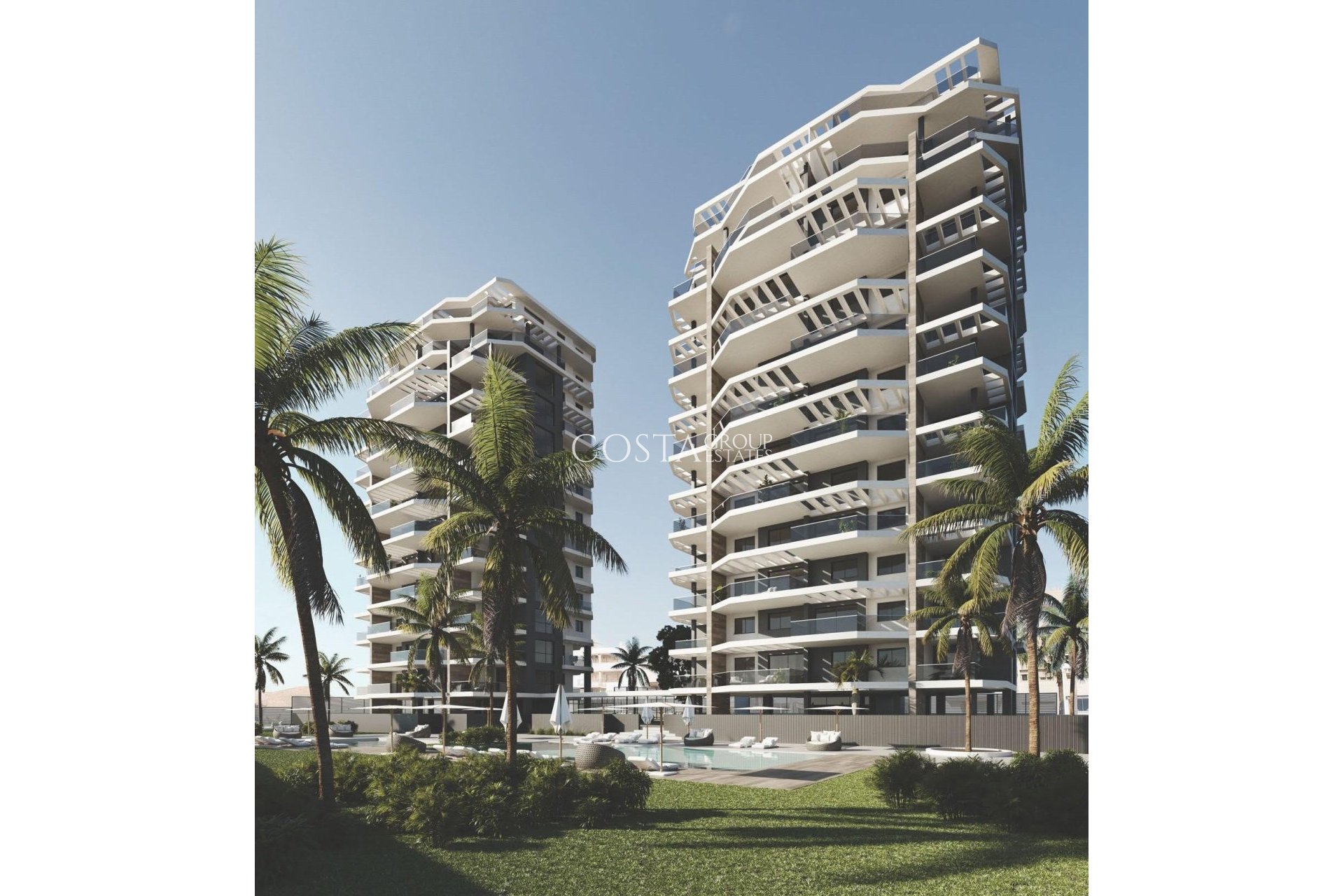 Nowy budynek - Apartament -
Calpe - Playa Cantal Roig