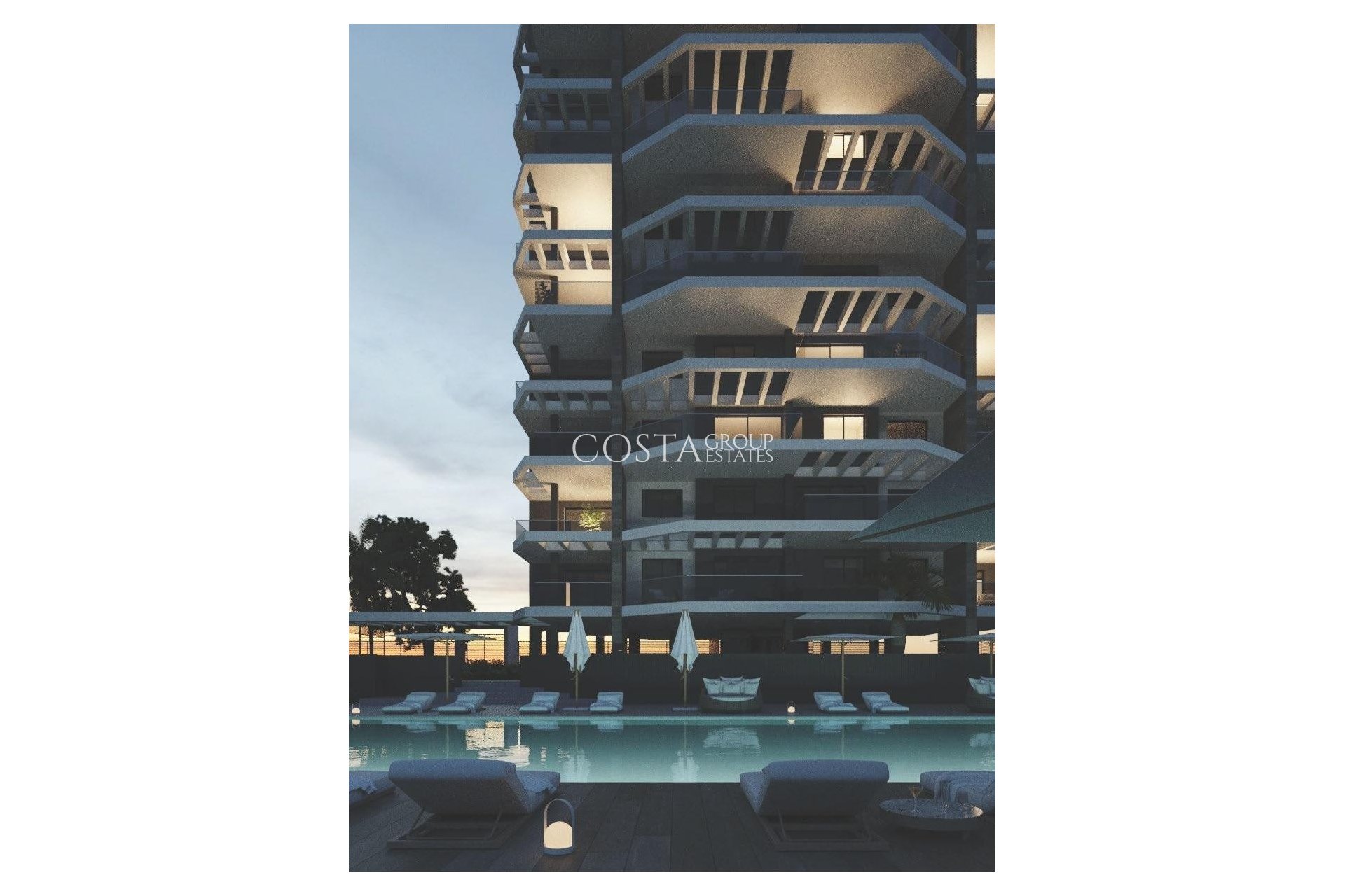 Nowy budynek - Apartament -
Calpe - Playa Cantal Roig