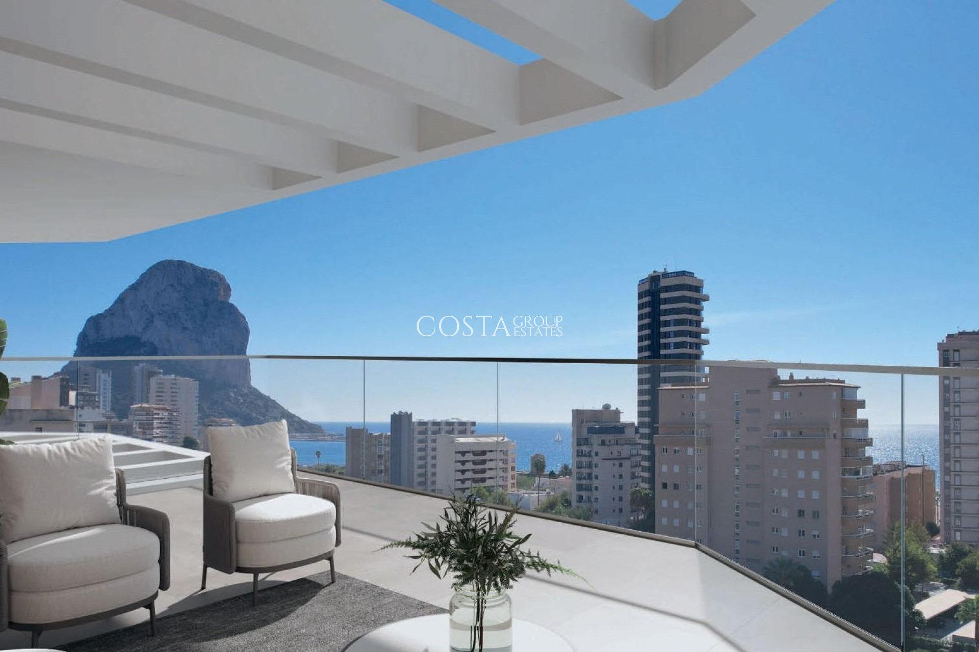 Nowy budynek - Apartament -
Calpe - Playa Cantal Roig