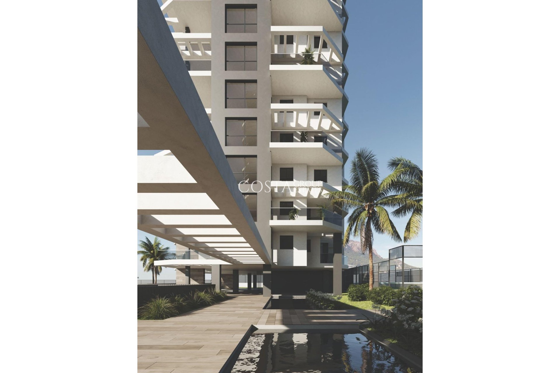 Nowy budynek - Apartament -
Calpe - Playa Cantal Roig