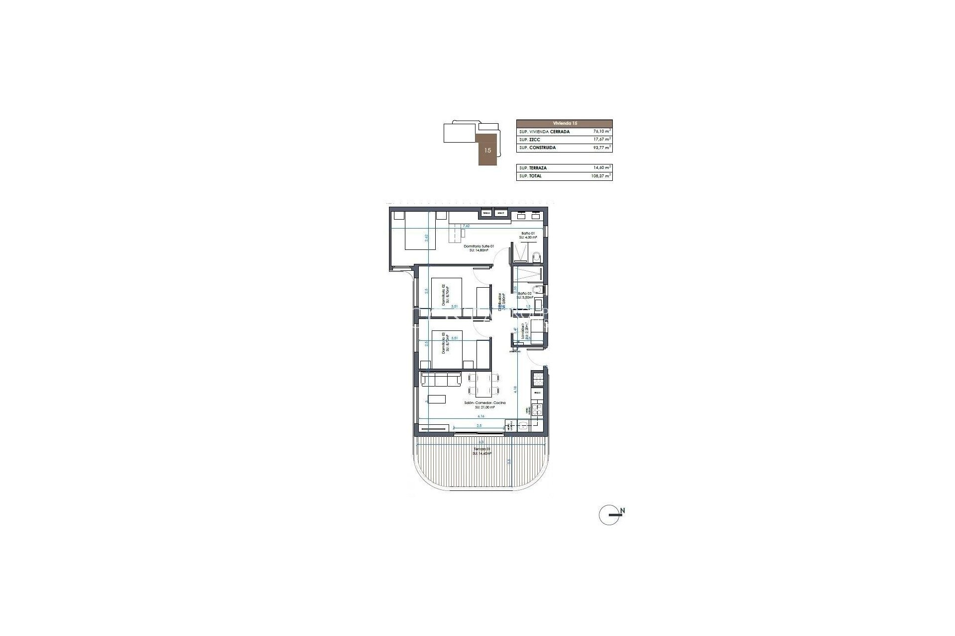 Nowy budynek - Apartament -
Guardamar del Segura - Camino del Puerto