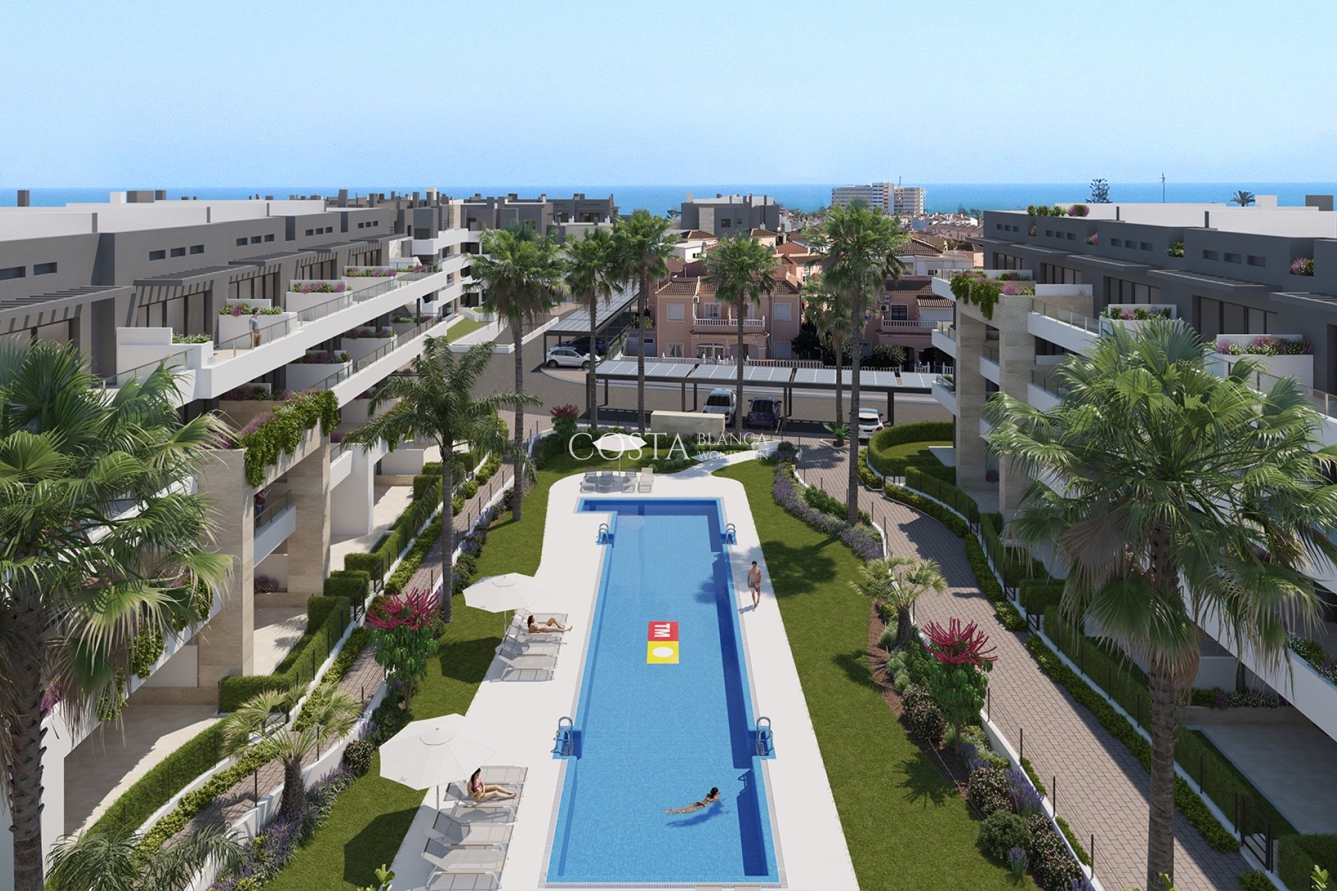 Nowy budynek - Apartament -
Orihuela Costa - Playa Flamenca