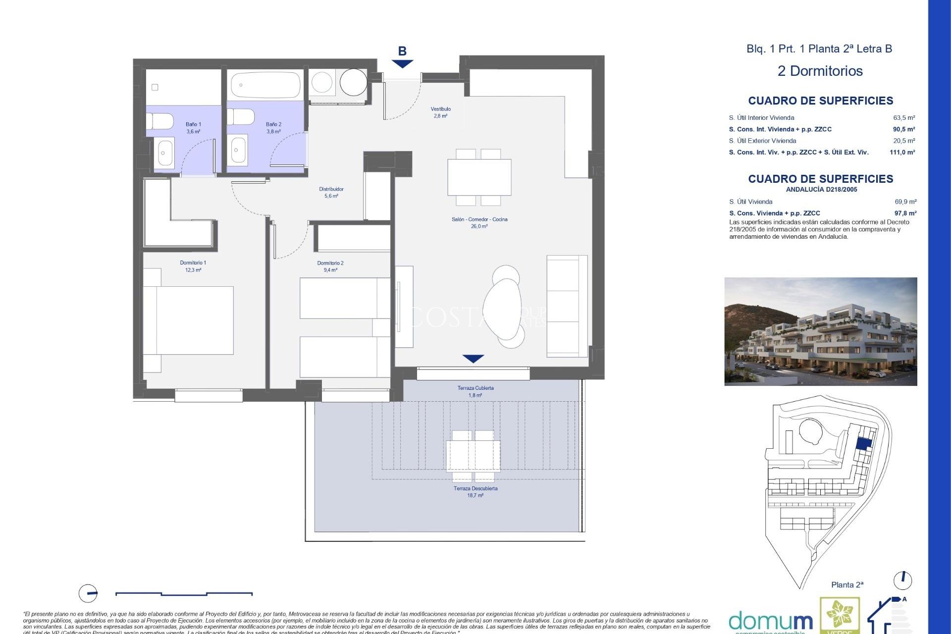 Nowy budynek - Apartament -
Pulpi - Aguilón Golf