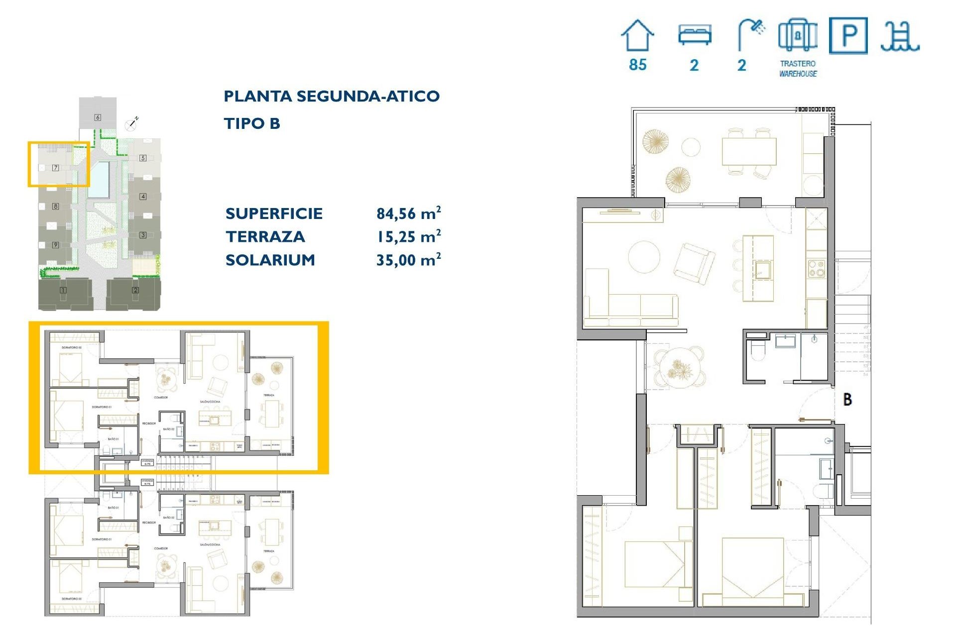 Nowy budynek - Apartament -
San Pedro del Pinatar - Pueblo