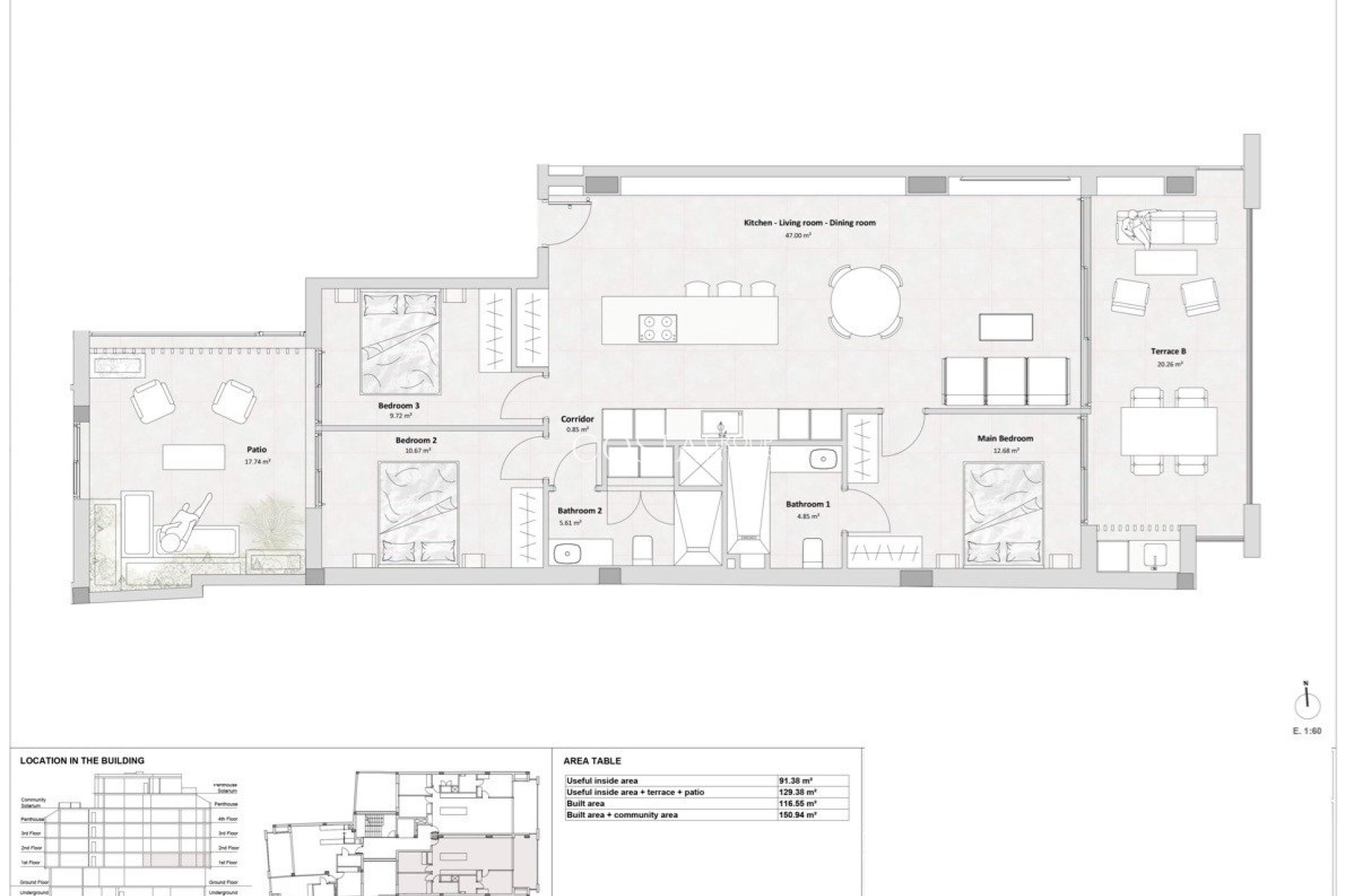 Nowy budynek - Apartament -
Torrevieja - La Mata