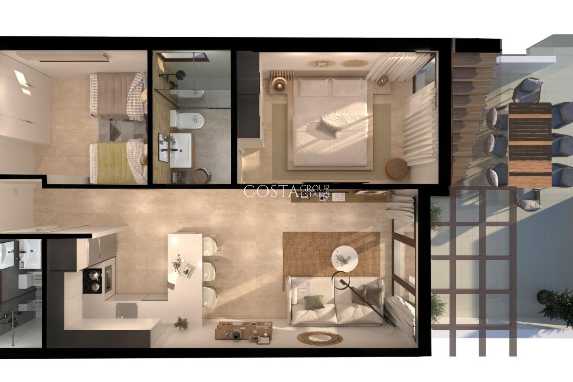 Nowy budynek - Apartament -
Vera - Vera Playa