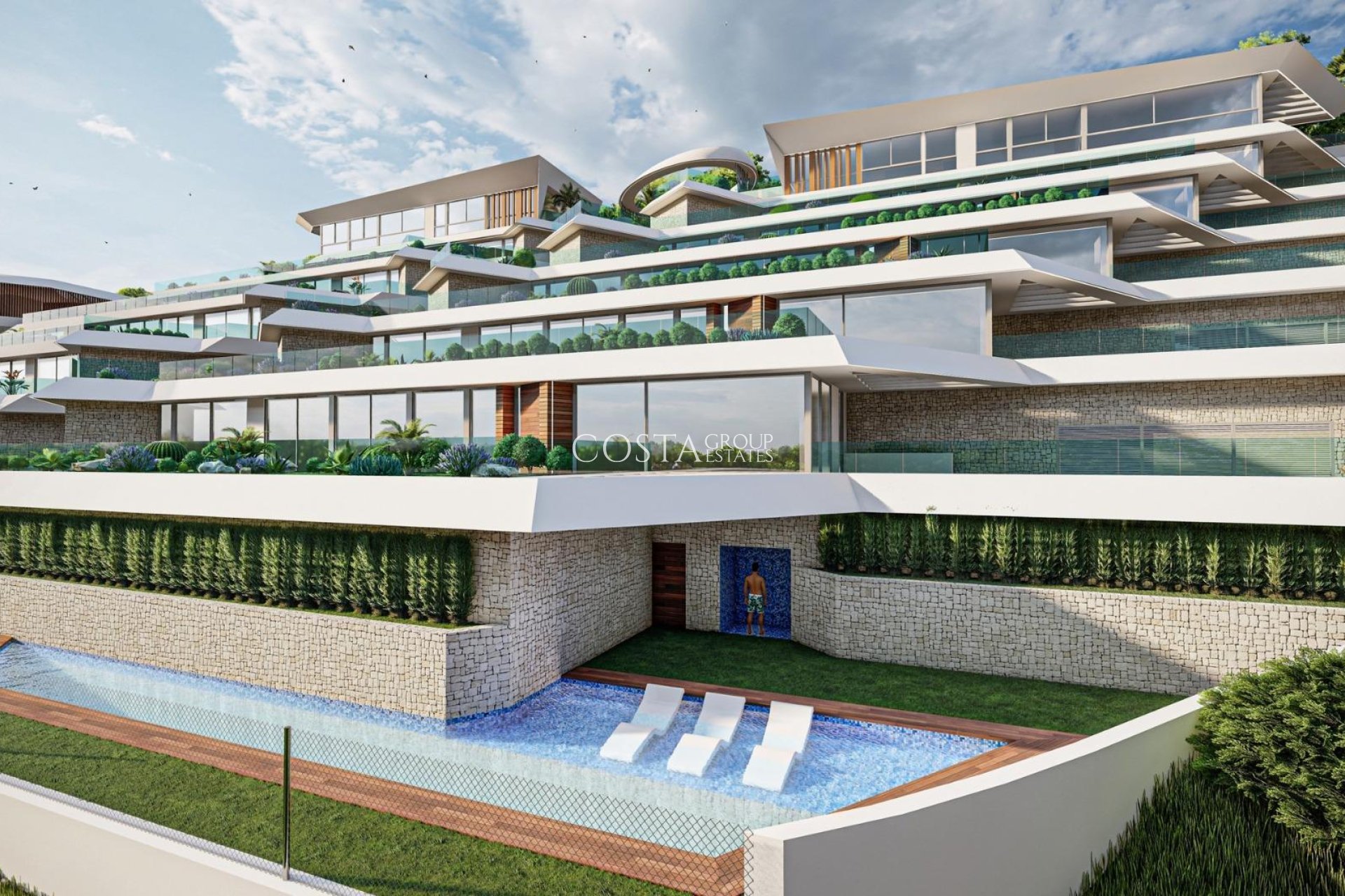 Nowy budynek - Apartments -
Calpe - Mascarat