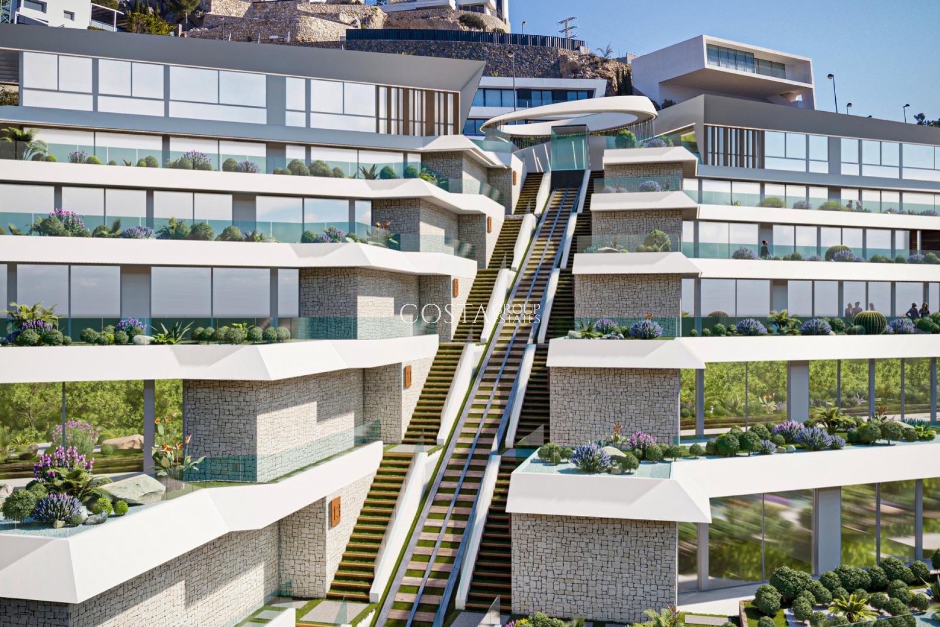 Nowy budynek - Apartments -
Calpe - Mascarat