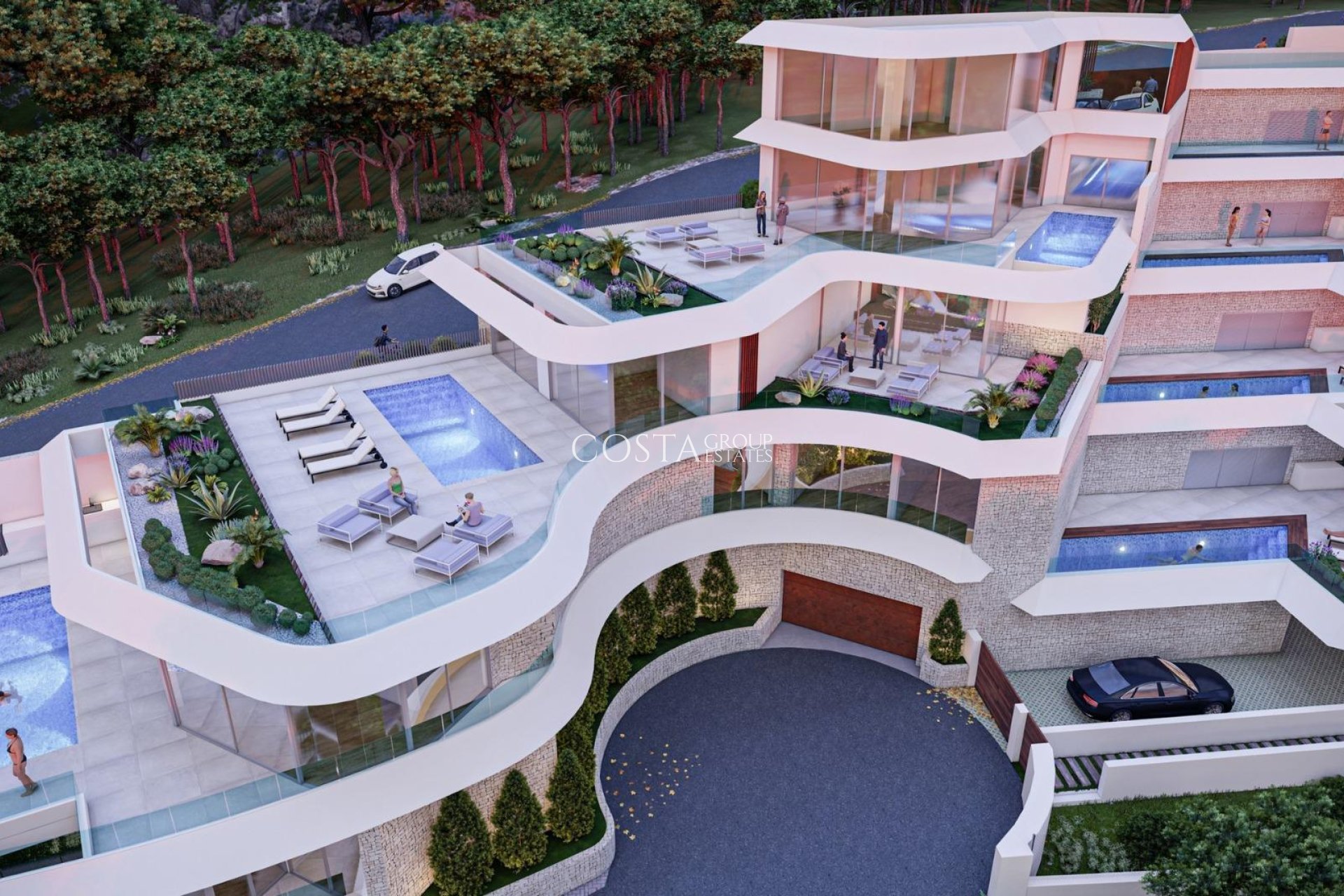Nowy budynek - Apartments -
Calpe - Mascarat