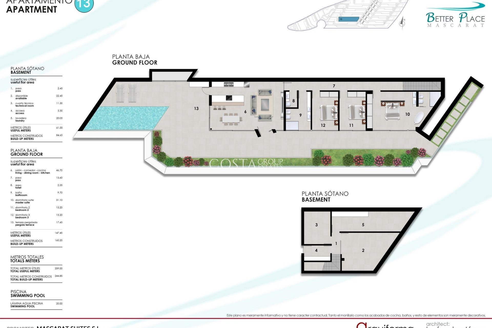 Nowy budynek - Apartments -
Calpe - Mascarat