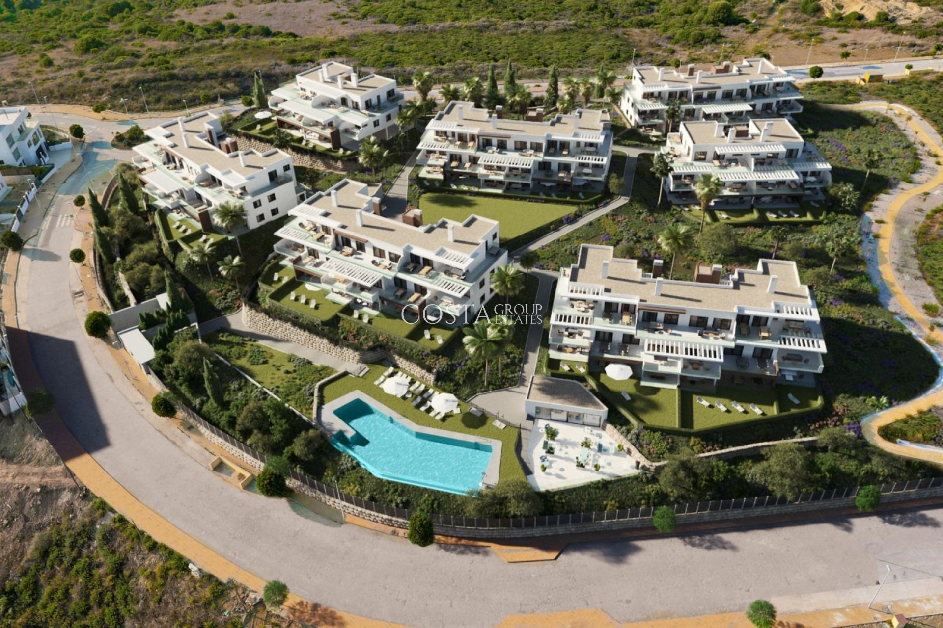 Nowy budynek - Apartments -
Casares - Camarate