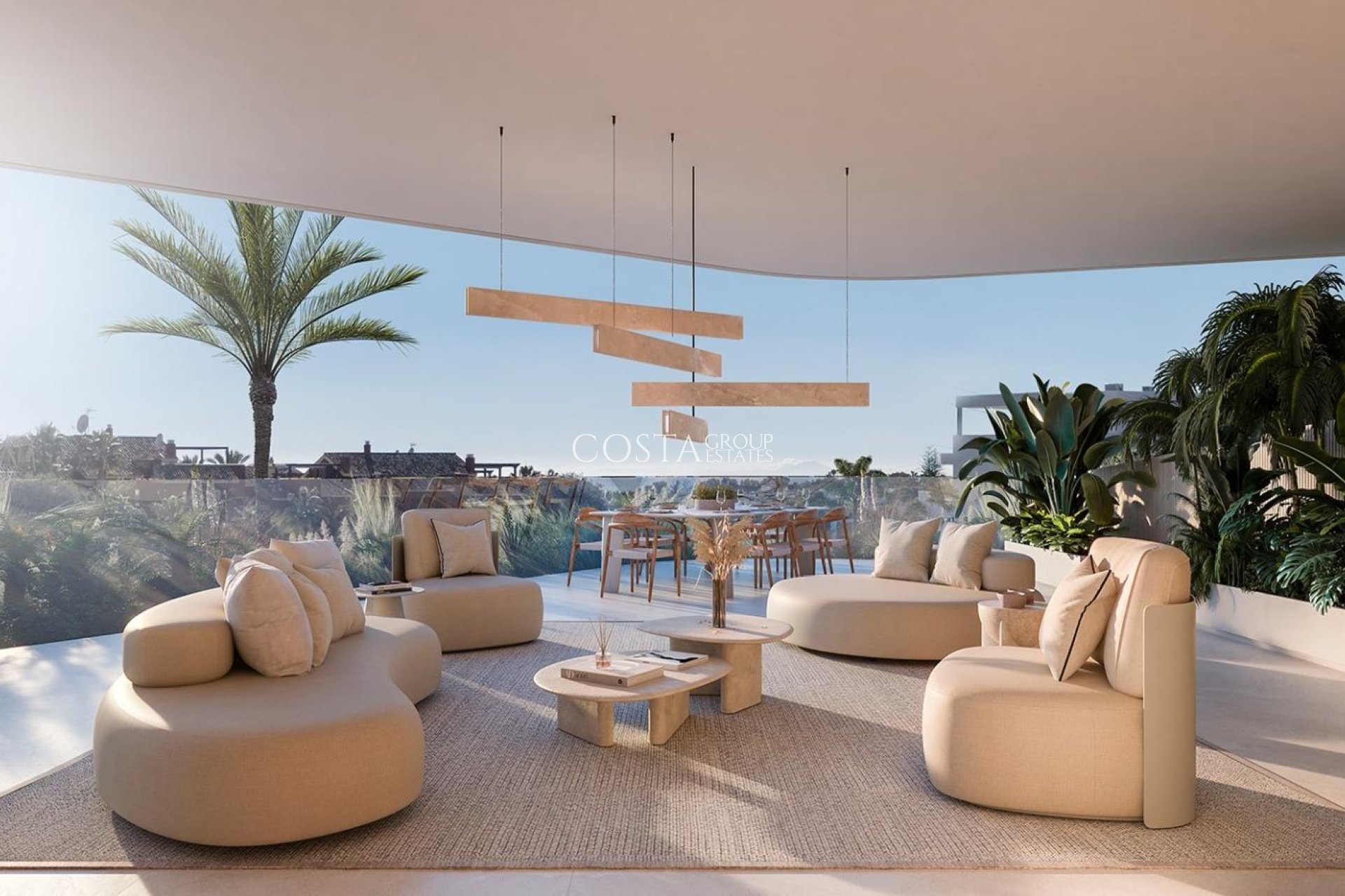 Nowy budynek - Apartments -
Estepona - Taraje