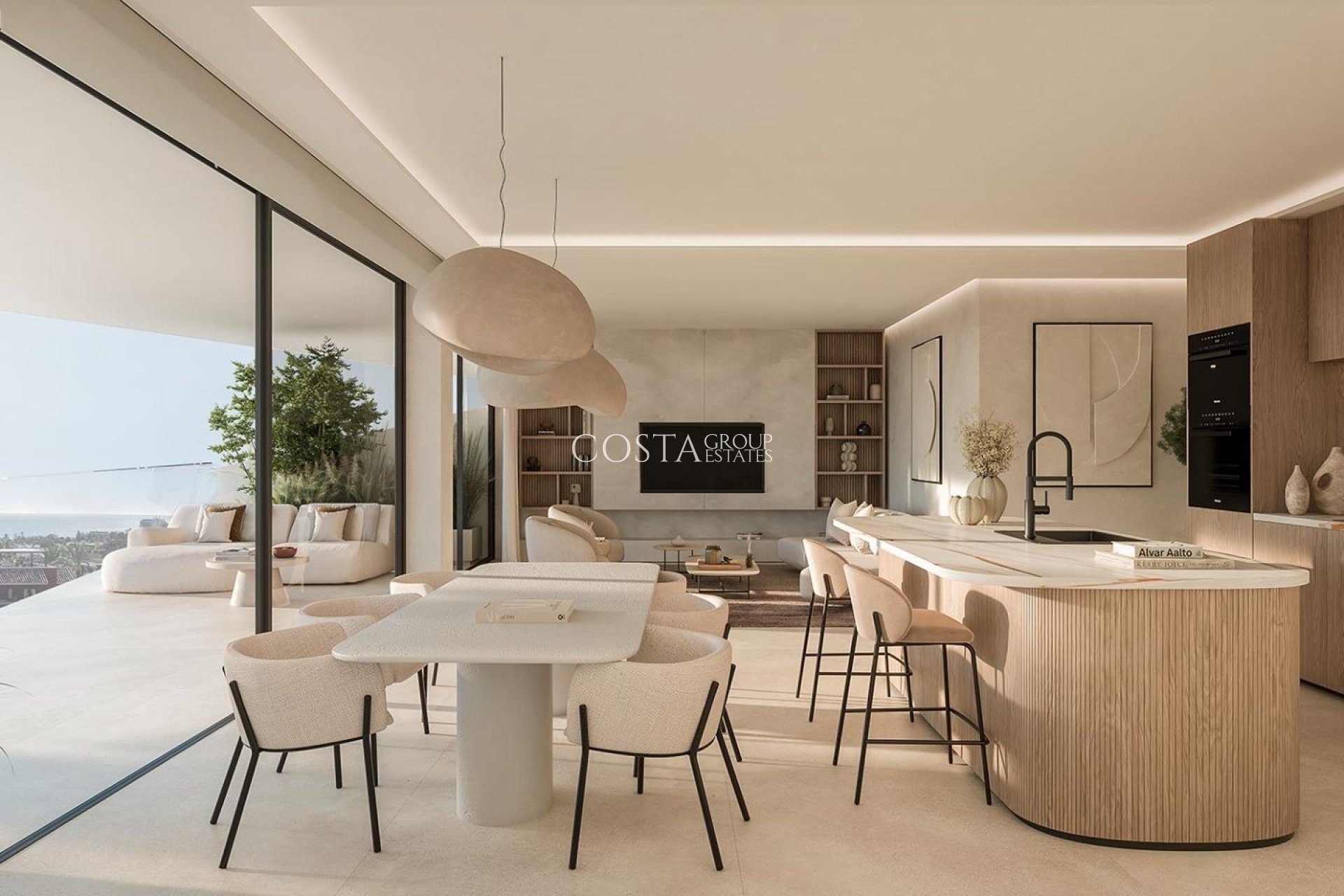 Nowy budynek - Apartments -
Estepona - Taraje