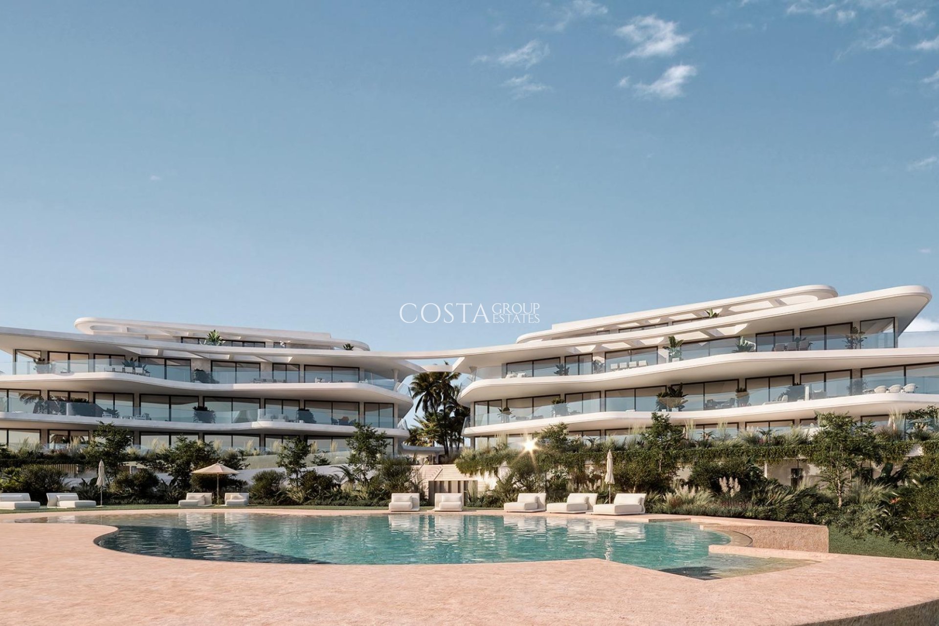 Nowy budynek - Apartments -
Estepona - Taraje