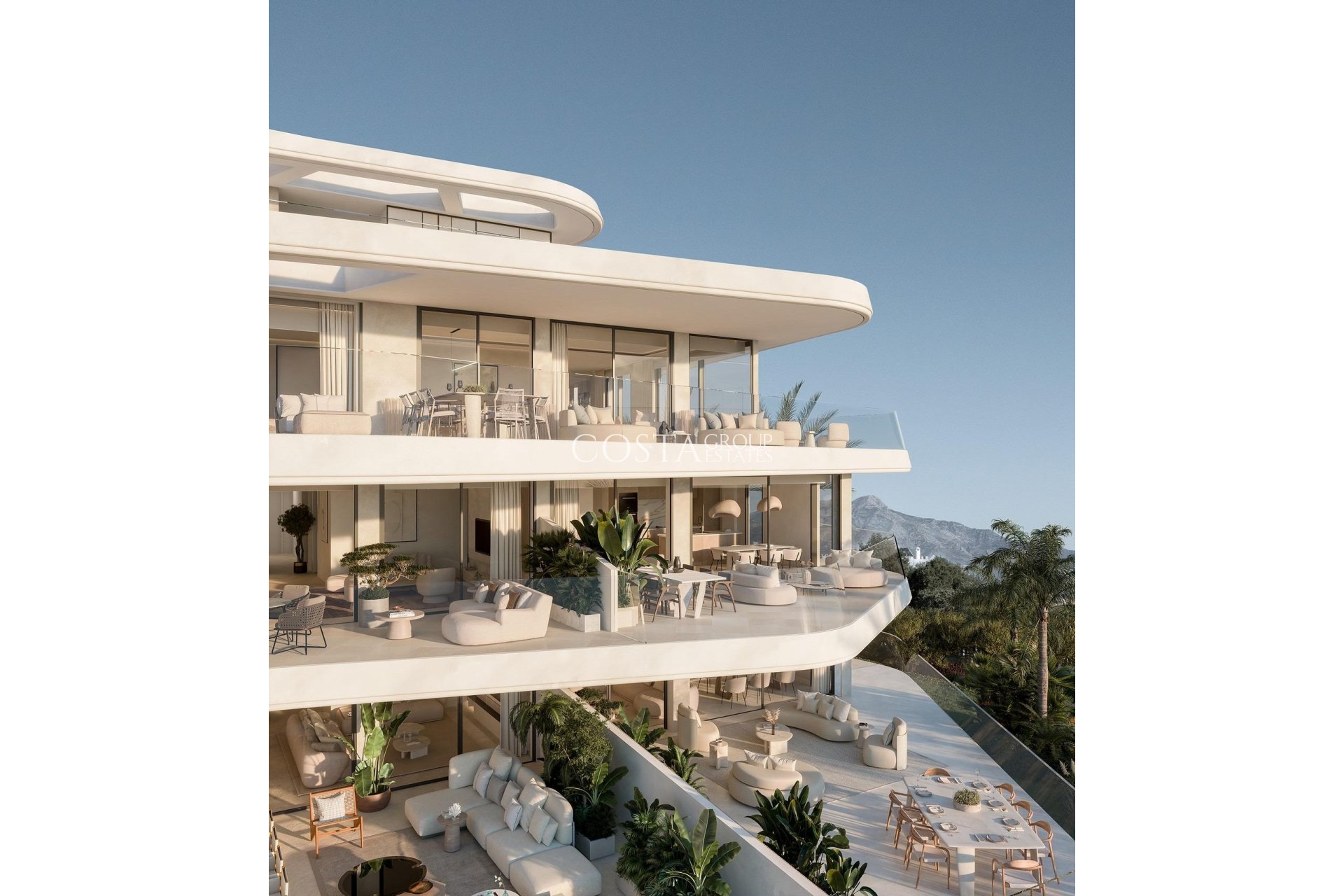Nowy budynek - Apartments -
Estepona - Taraje