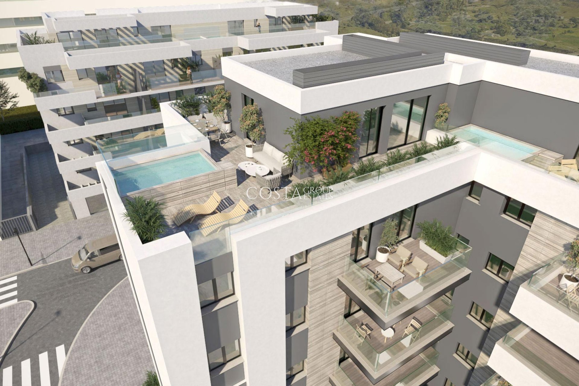 Nowy budynek - Apartments -
Las Lagunas de Mijas