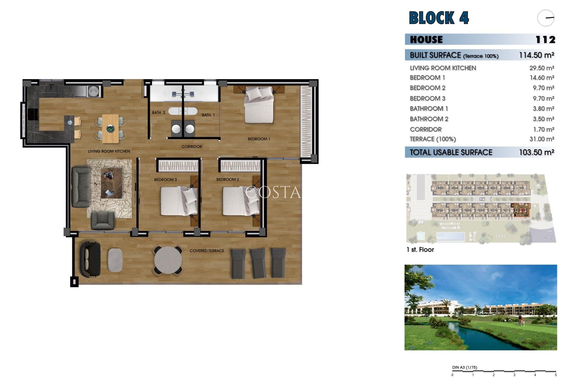 Nowy budynek - Apartments -
Los Alcazares - La Serena Golf
