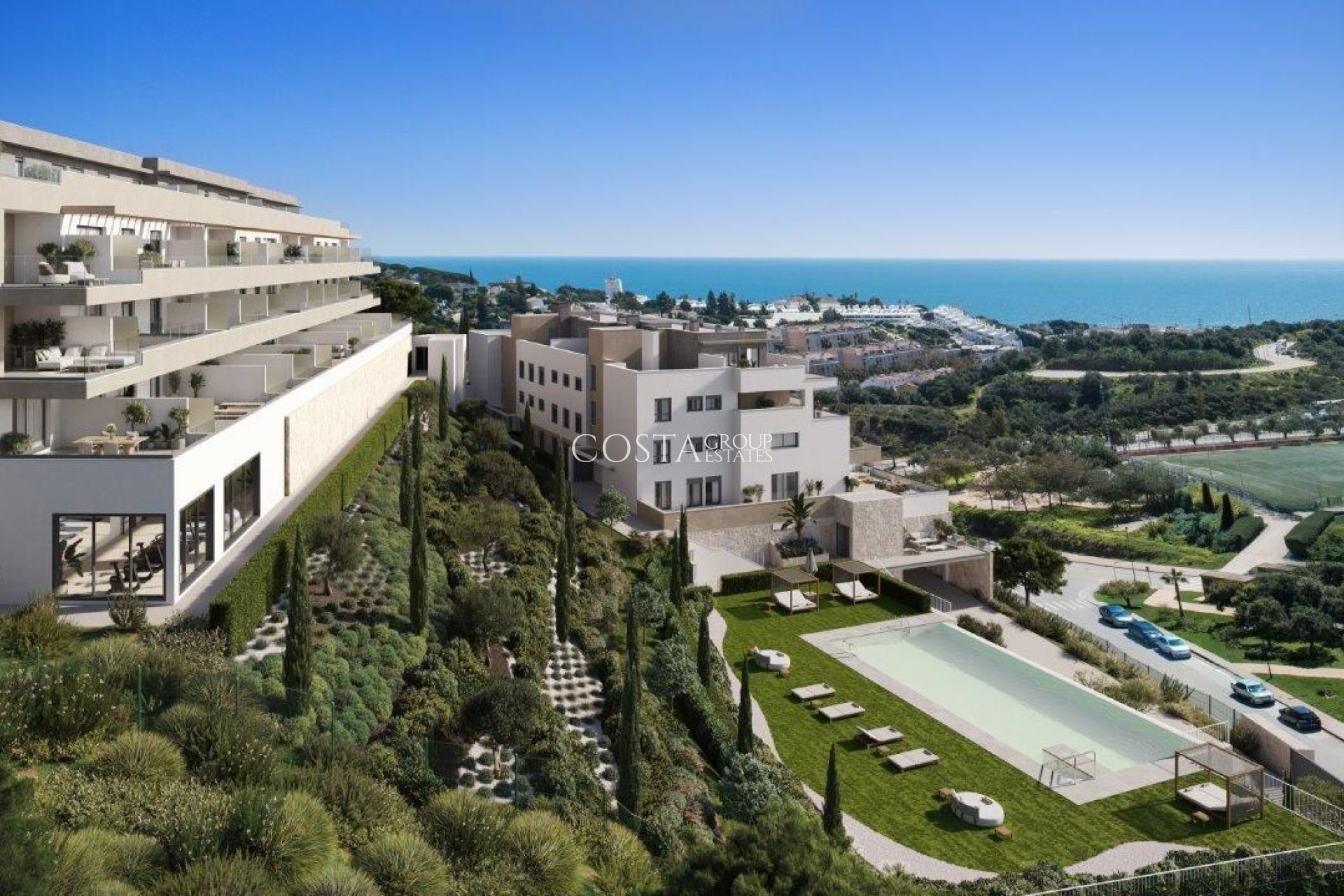 Nowy budynek - Apartments -
Mijas - La Cala