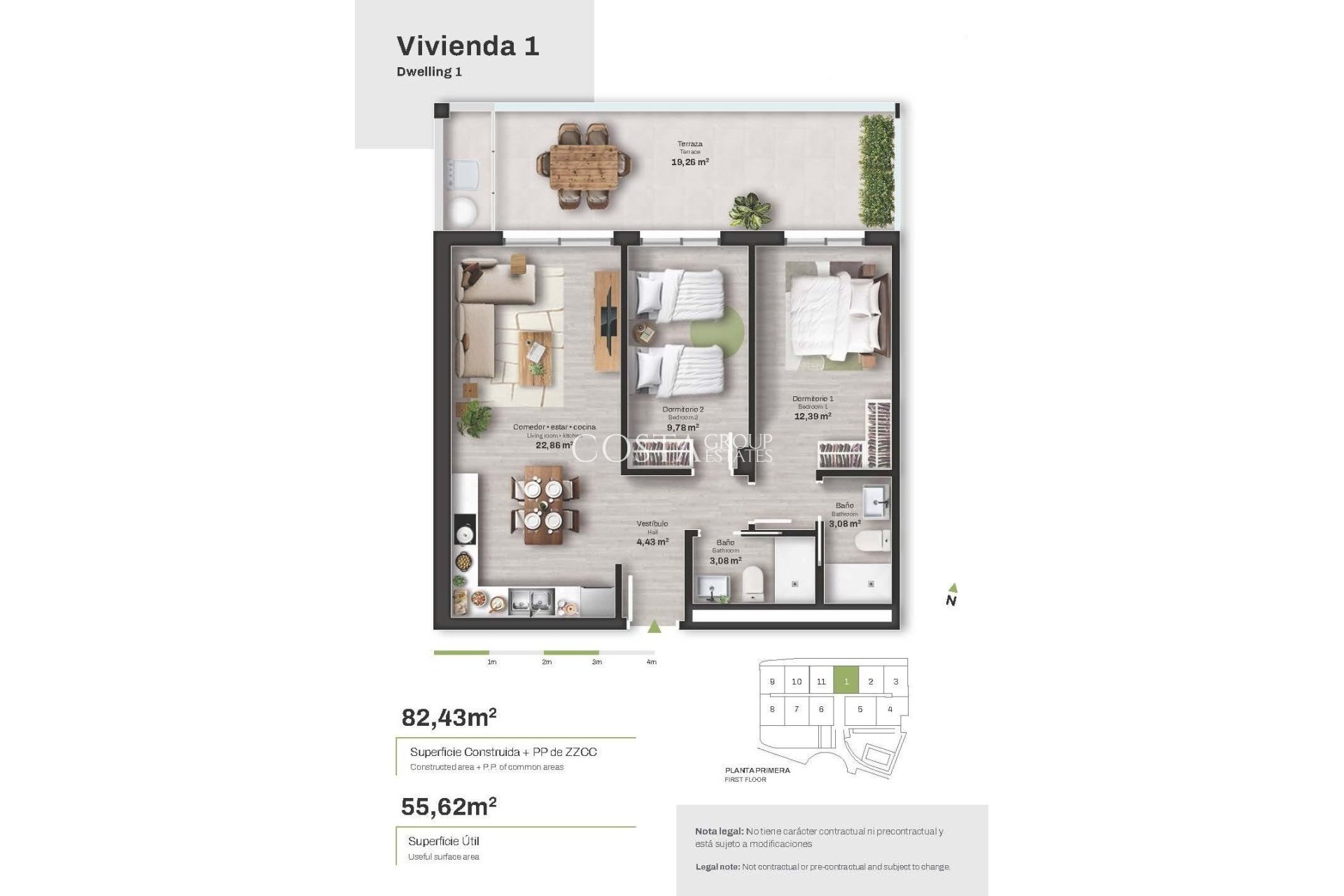 Nowy budynek - Apartments -
Mojacar - Descargador
