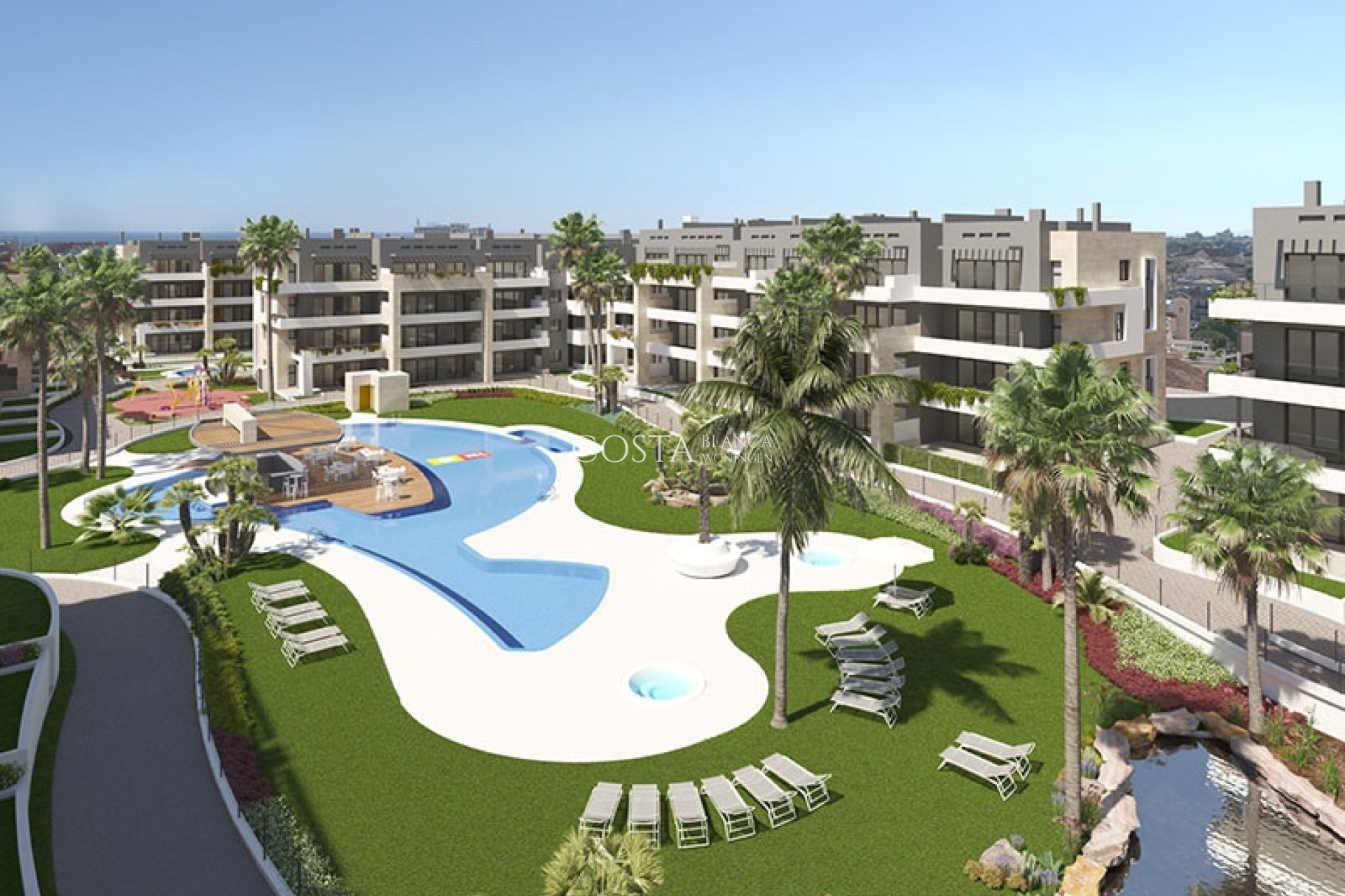 Nowy budynek - Apartments -
Orihuela Costa - Playa Flamenca