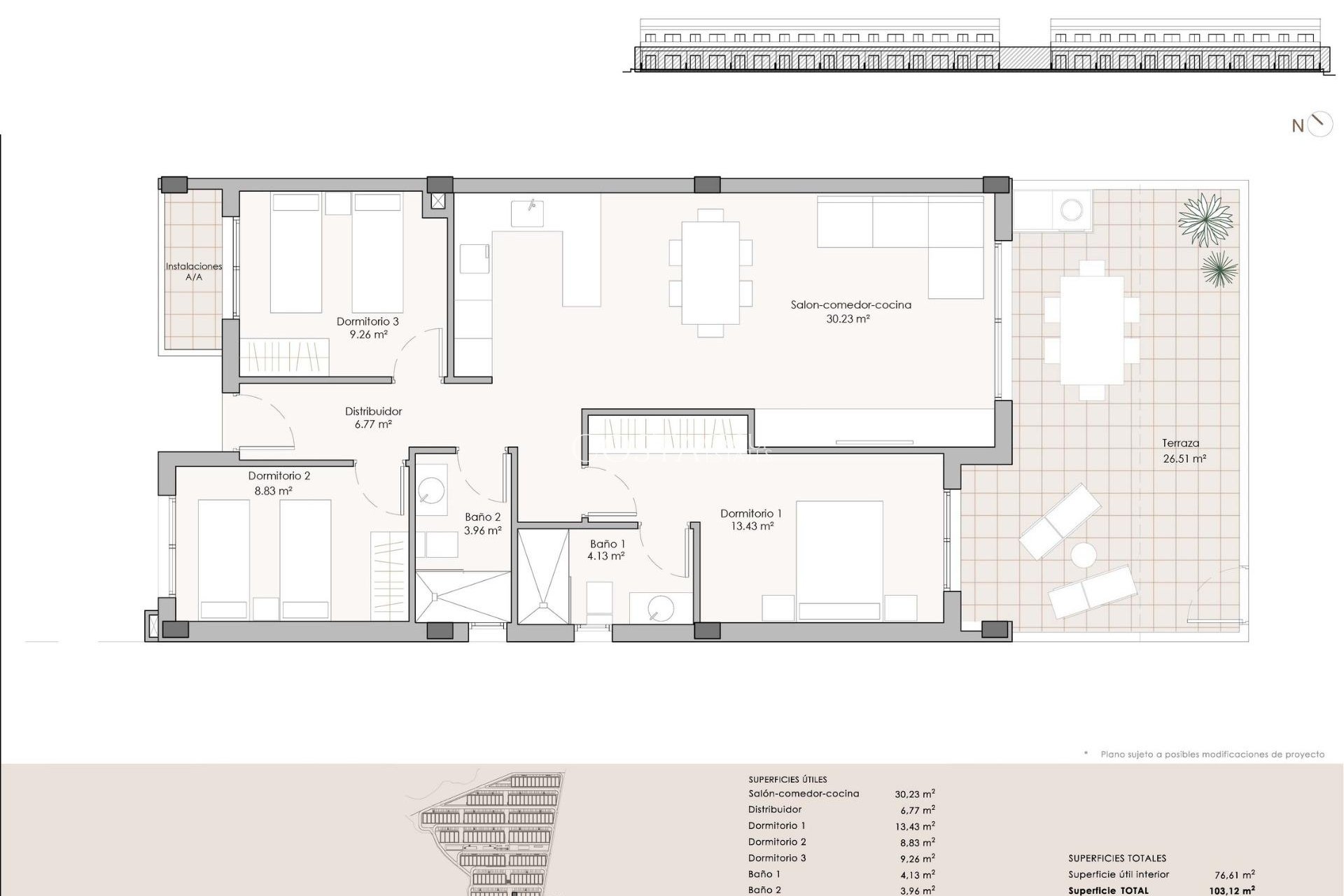 Nowy budynek - Apartments -
Pulpi - Aguilón Golf