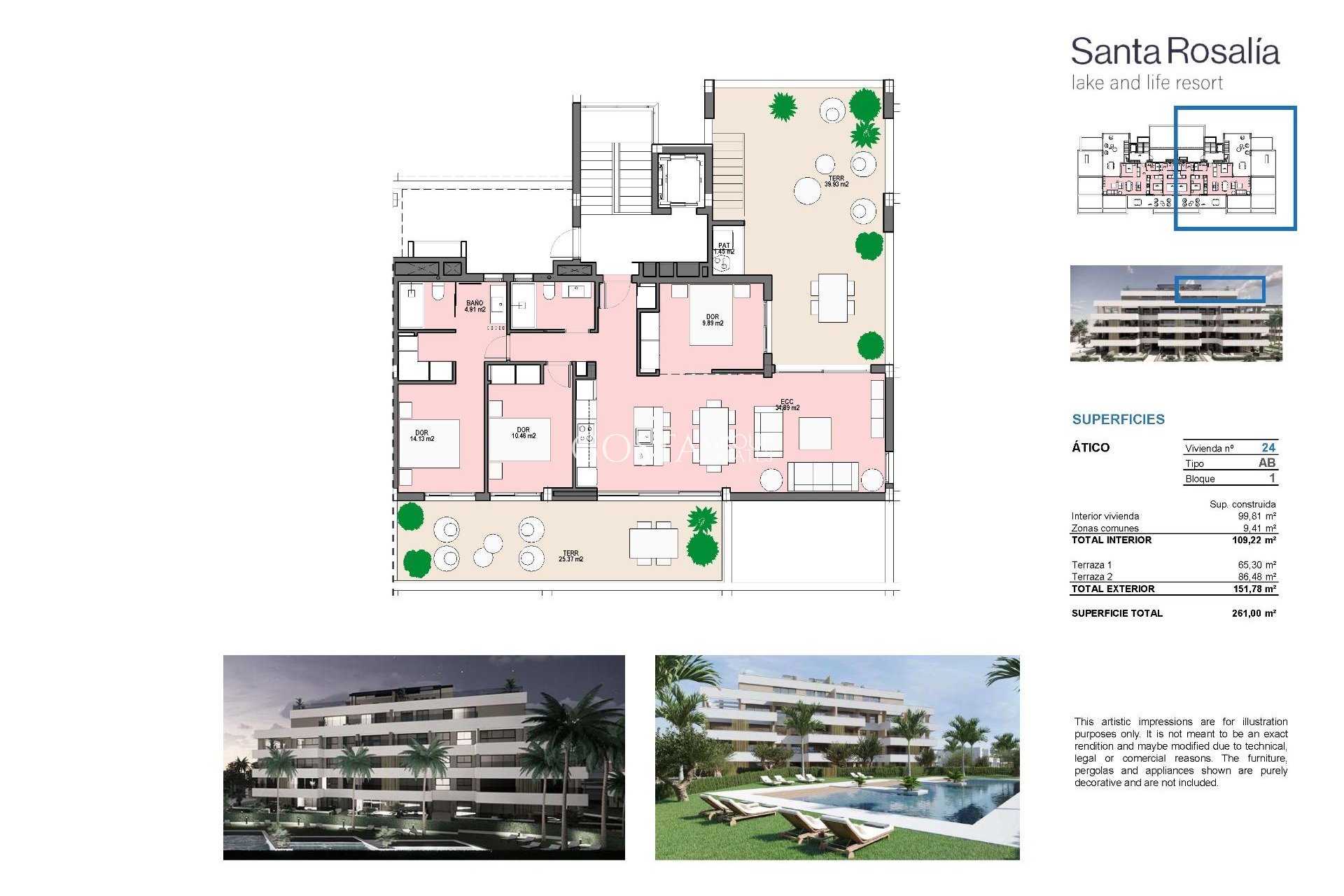 Nowy budynek - Apartments -
Torre Pacheco - Santa Rosalia Lake And Life Resort